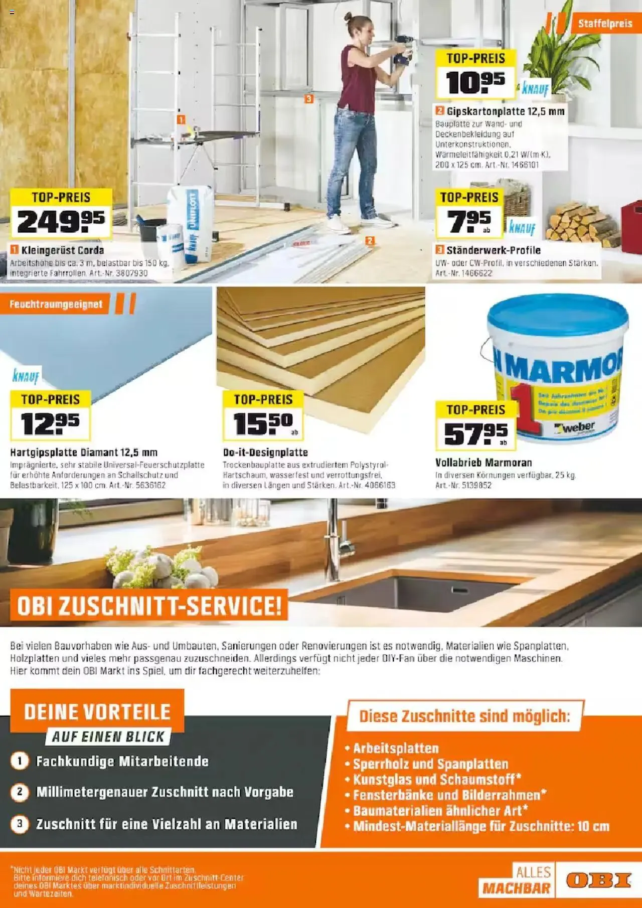 OBI Aktionen von 15. September bis 28. September 2024 - Prospekt seite  3