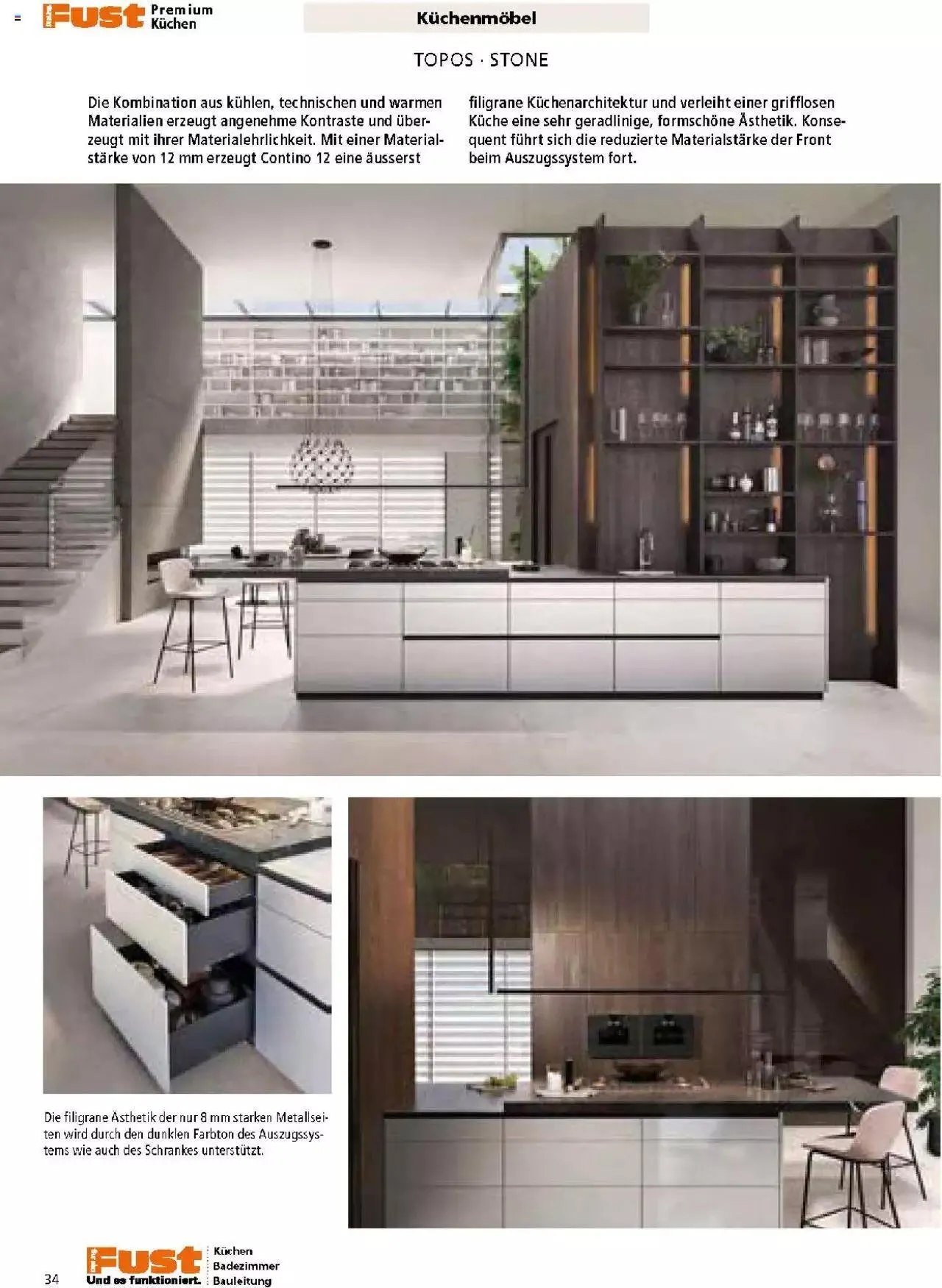 Fust Küchen- und Badezimmerprospekt von 4. März bis 31. Dezember 2024 - Prospekt seite  34