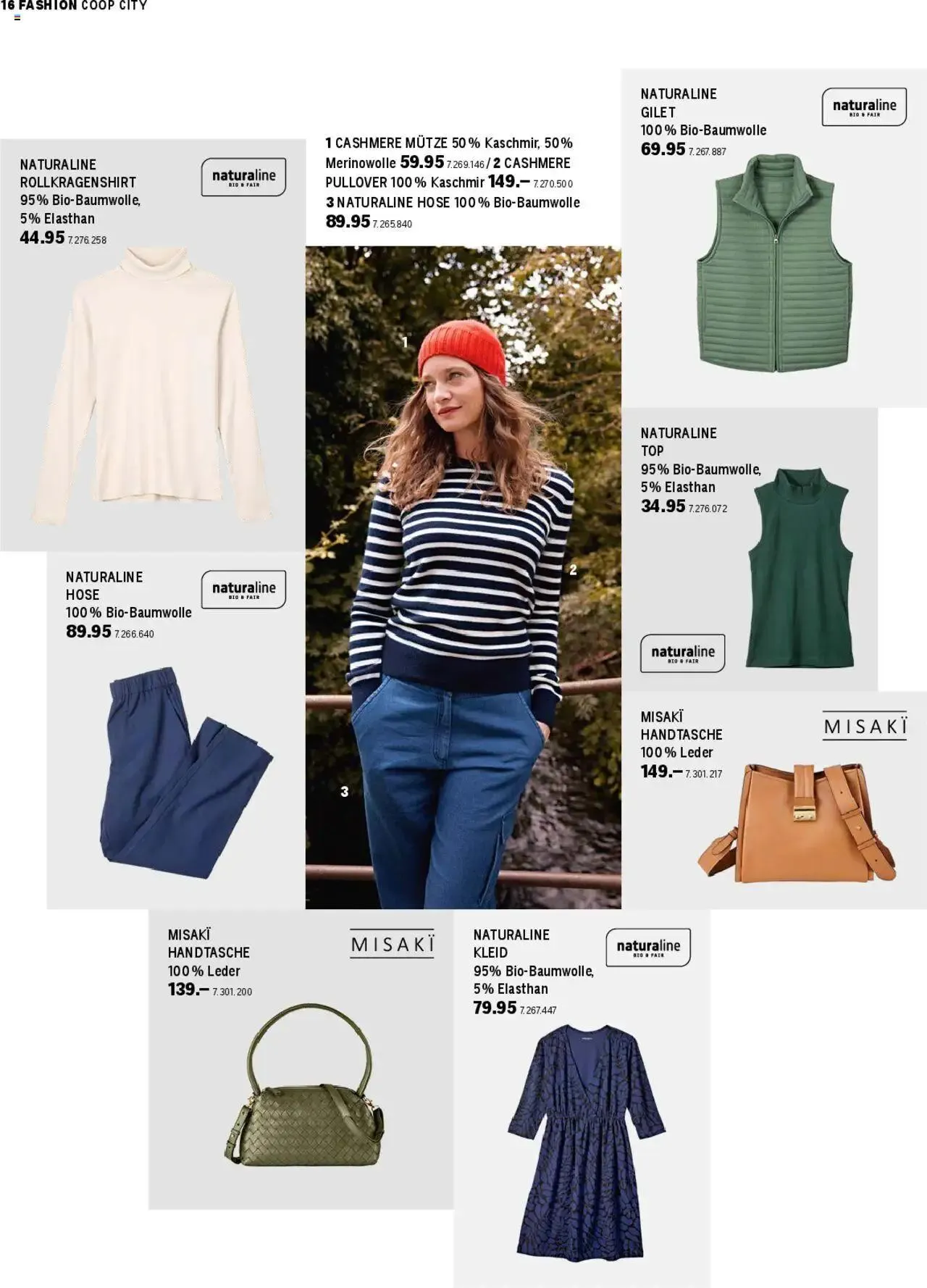 Coop City Magazin von 24. September bis 31. Dezember 2024 - Prospekt seite  16