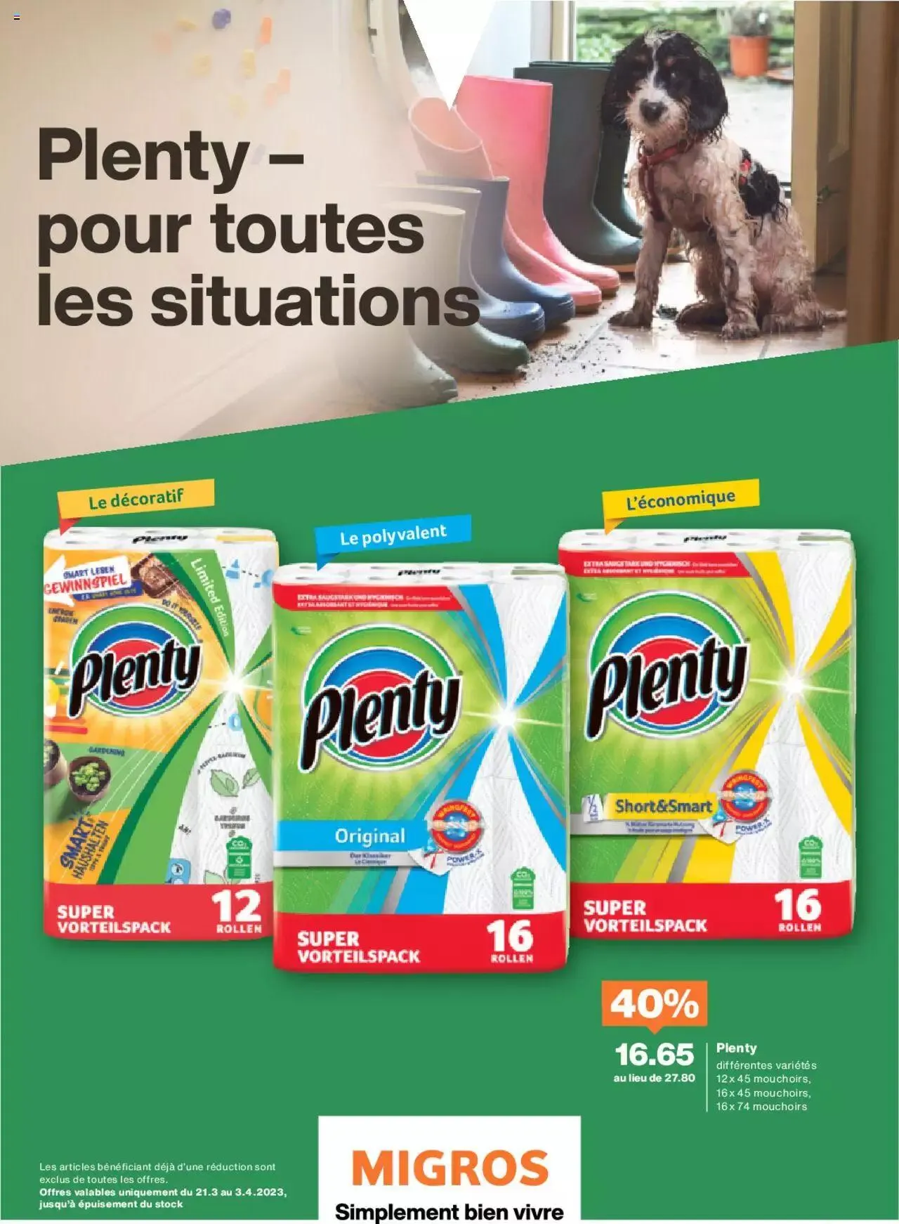 Migros Le guide du jardinier débutant von 20. März bis 31. Dezember 2023 - Prospekt seite  22