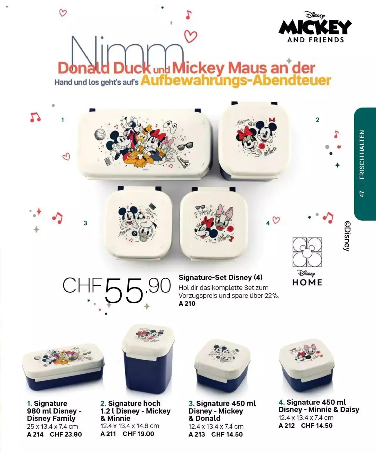 Tupperware - Herbst / Winter 2022-23 von 1. September bis 31. Dezember 2023 - Prospekt seite  47