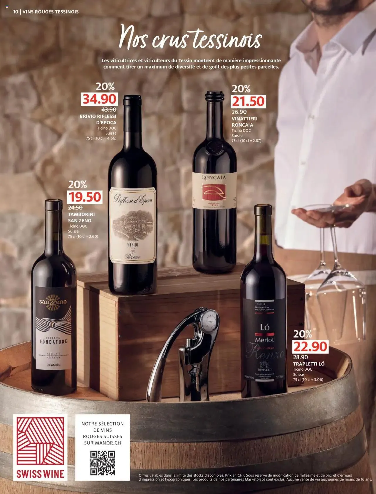 Manor Catalogue des vins von 8. September bis 6. Oktober 2024 - Prospekt seite  10