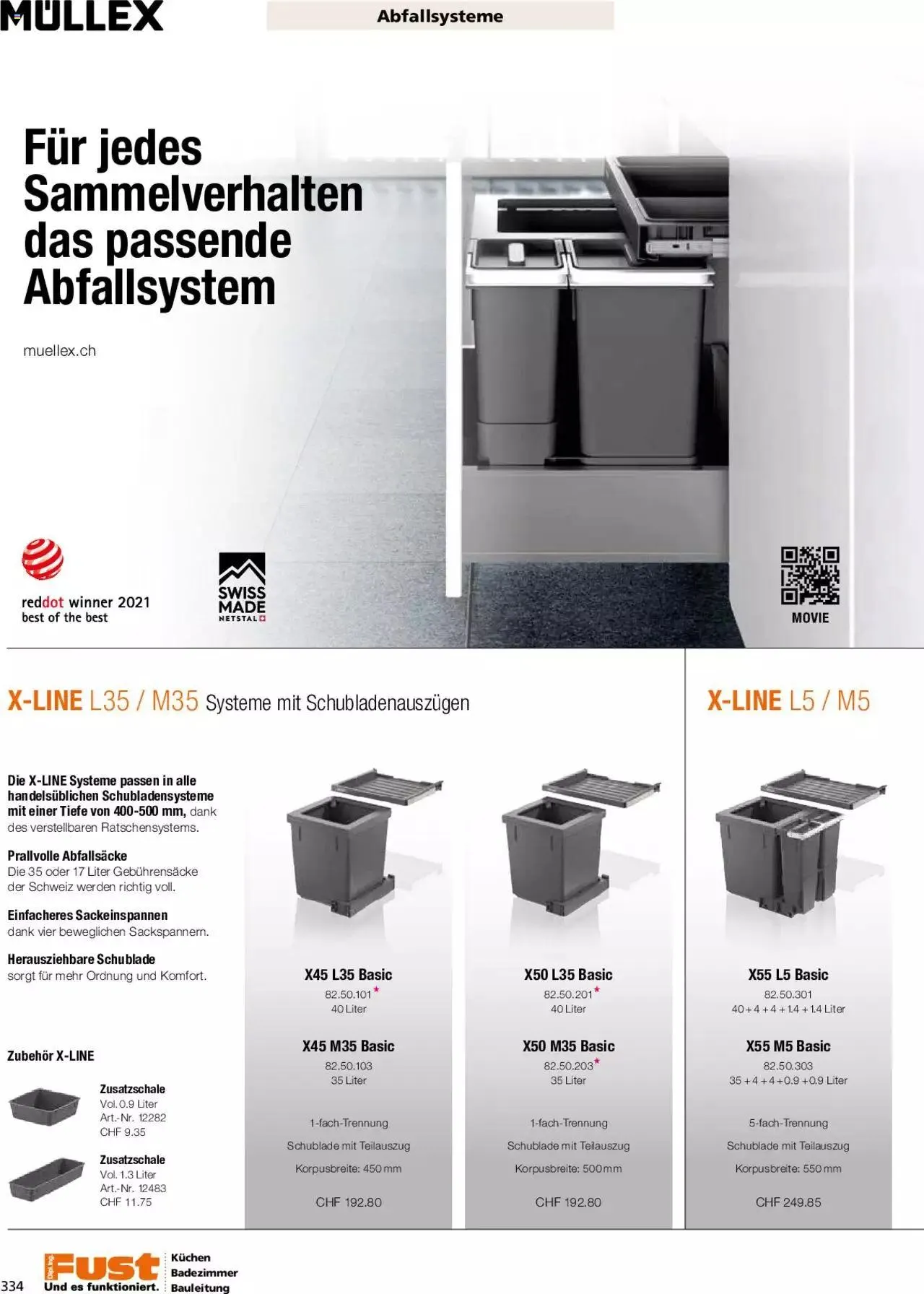 Fust - Küchenmagazin - Riesenauswahl von 22. Februar bis 31. Dezember 2023 - Prospekt seite  334