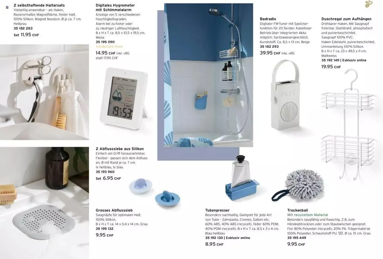 Tchibo Magazin Filialen von 23. April bis 31. Dezember 2024 - Prospekt seite 10