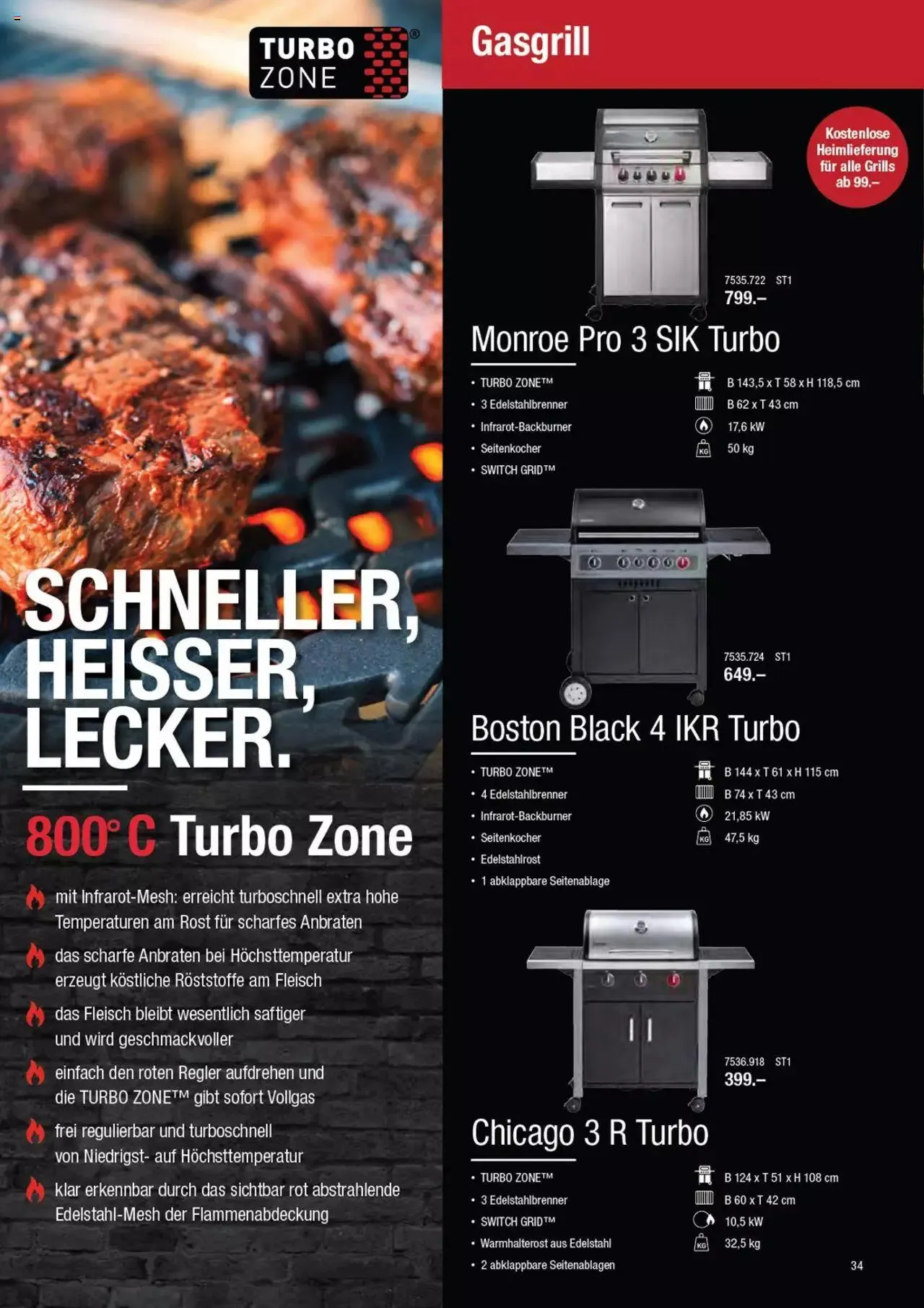 DO IT+GARDEN MIGROS - Grill von 13. Februar bis 31. Dezember 2023 - Prospekt seite  34