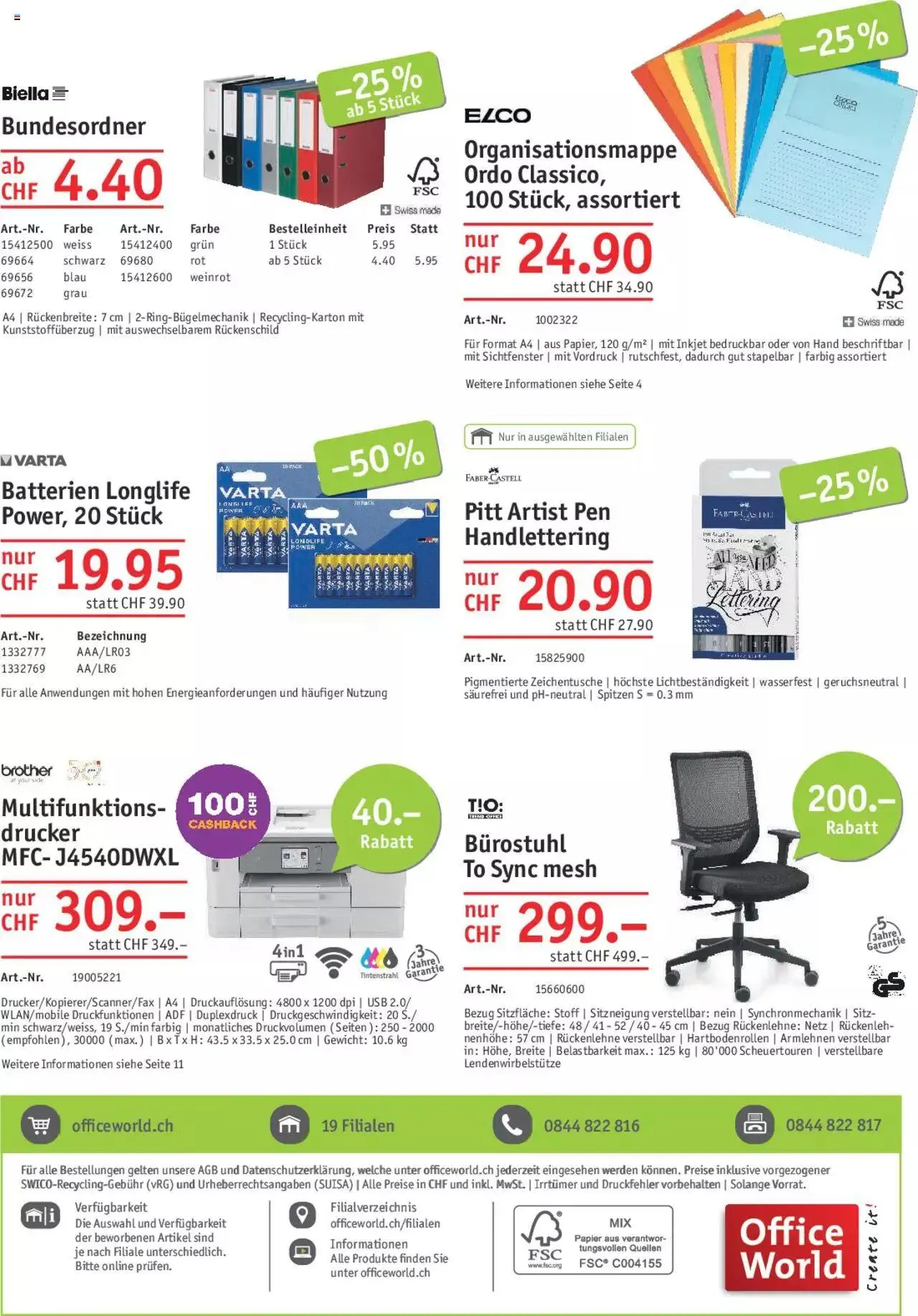 Office World Aktionen von 24. August bis 27. September 2023 - Prospekt seite 16