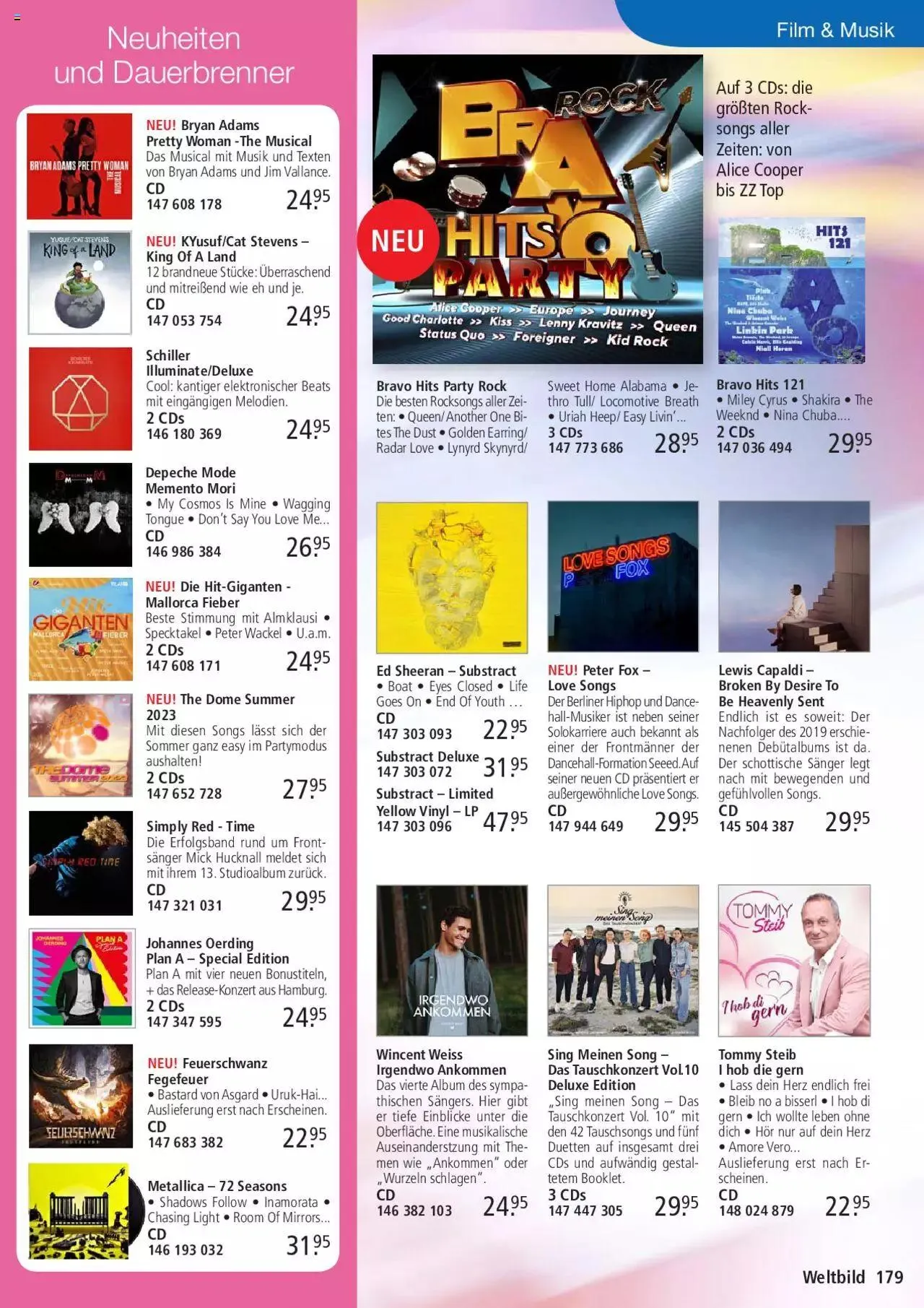 Weltbild Aktionen von 1. Juli bis 31. Juli 2023 - Prospekt seite 179