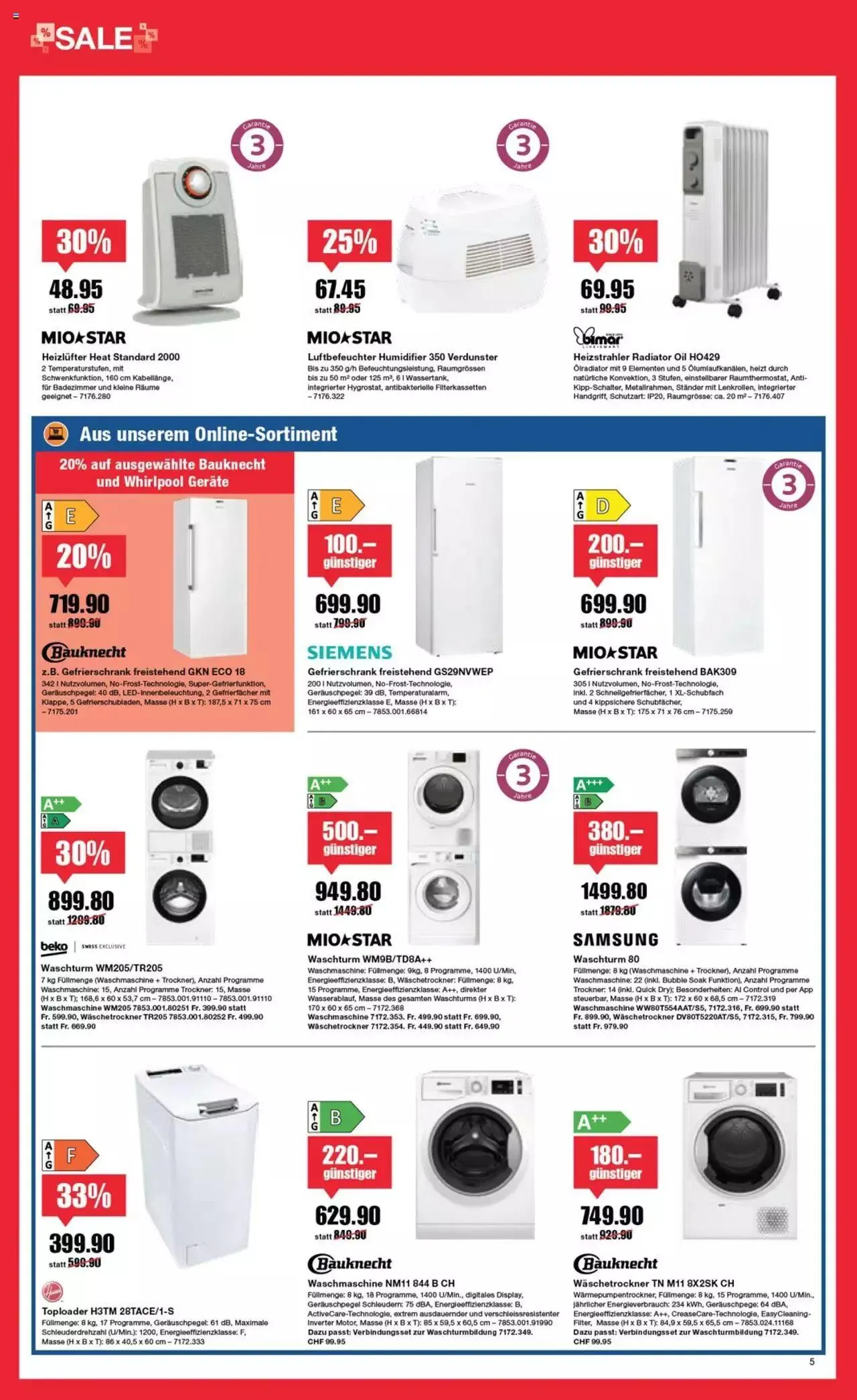 Melectronics Aktionen von 26. Dezember bis 15. Januar 2024 - Prospekt seite 5