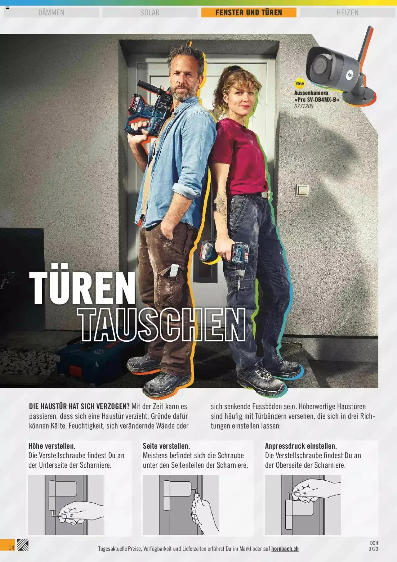 Hornbach Aktionen von 16. August bis 31. Dezember 2023 - Prospekt seite  14