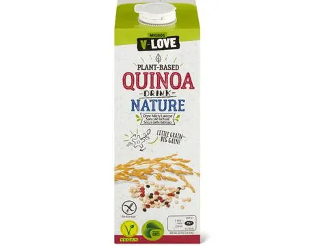 V-Love Bio · Quinoagetränk · Nature