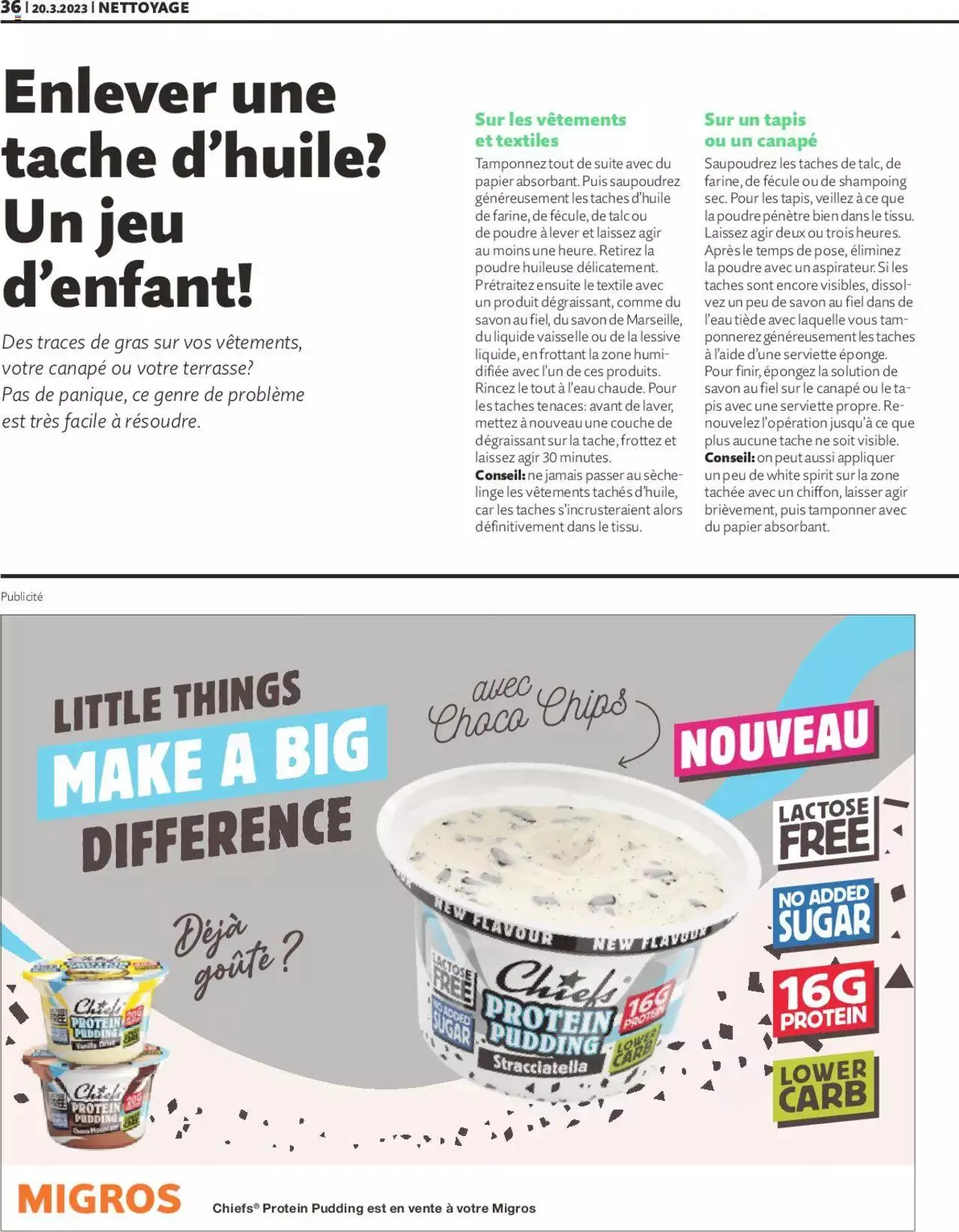 Migros Le guide du jardinier débutant von 20. März bis 31. Dezember 2023 - Prospekt seite  36