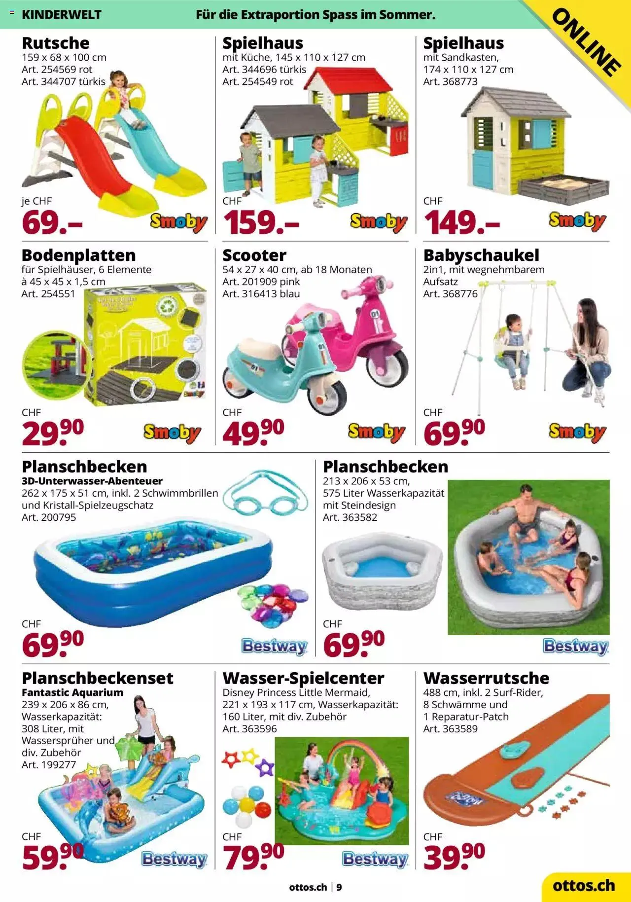 Otto's Online-Katalog von 27. Mai bis 31. Dezember 2023 - Prospekt seite 9