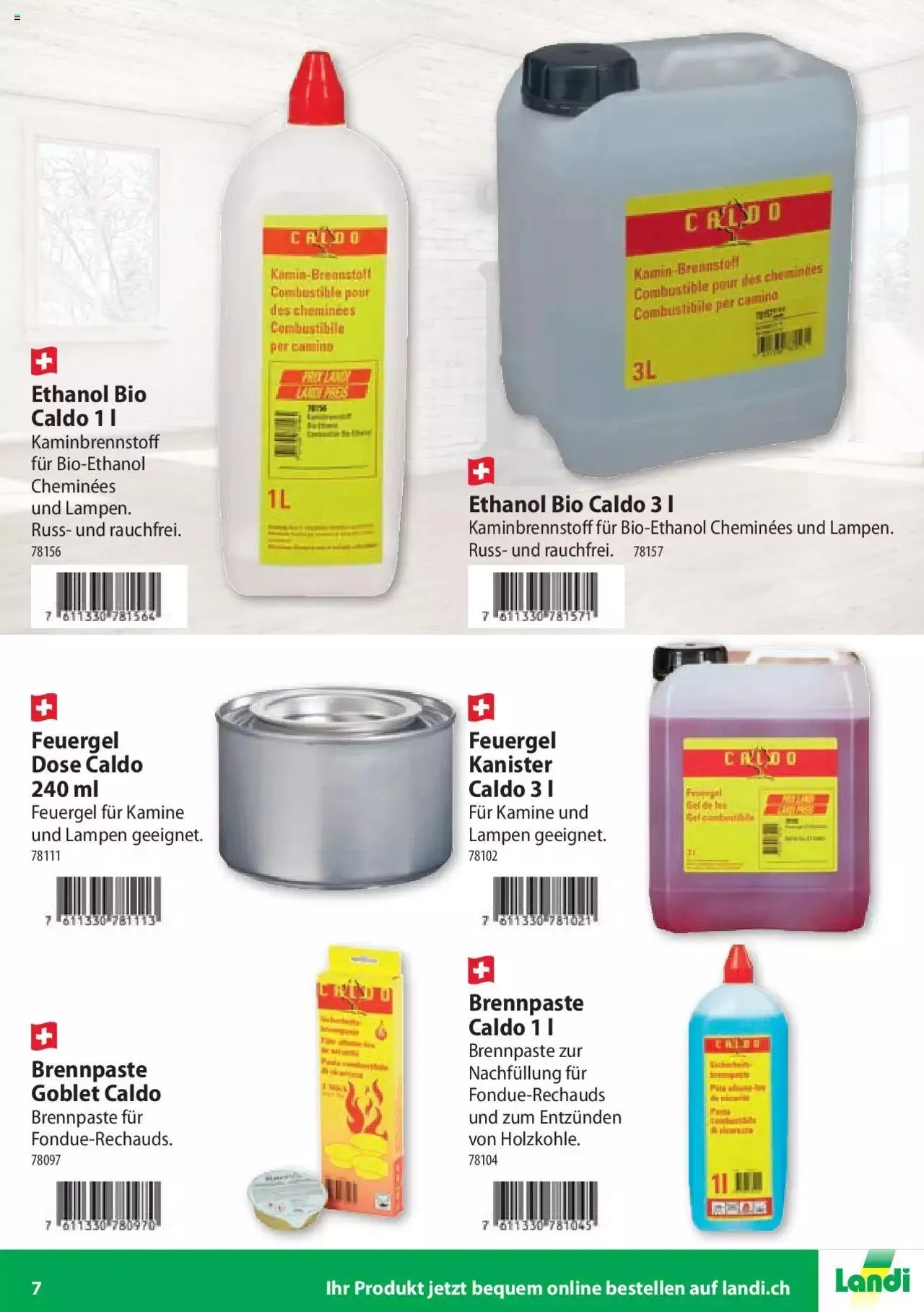 Landi - Ihr Brennstoffhändler 2022 von 29. September bis 31. Dezember 2023 - Prospekt seite 7
