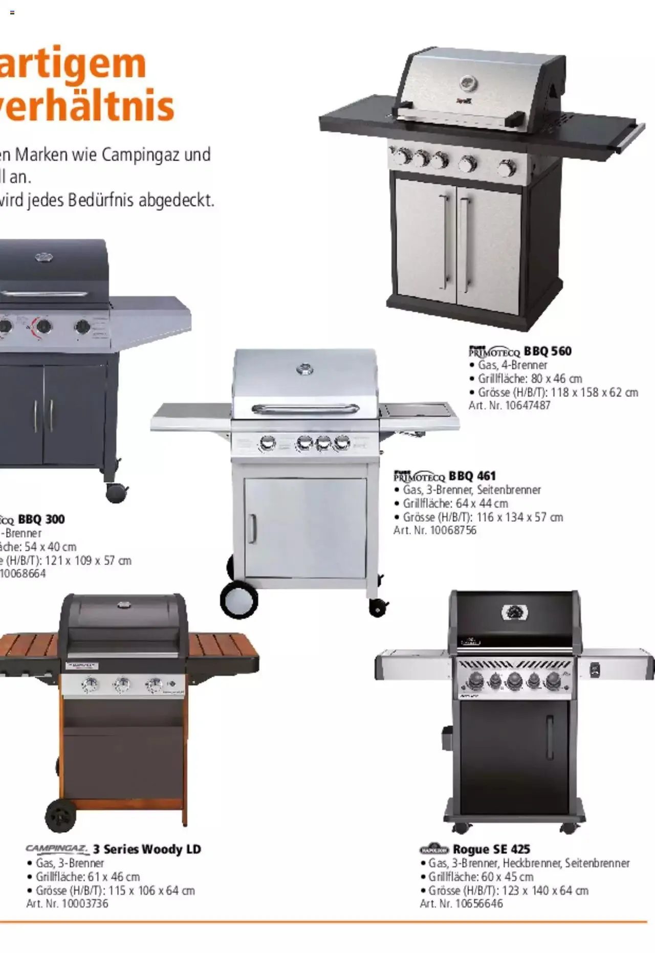 Fust Grill Zeit von 4. April bis 31. Dezember 2023 - Prospekt seite  32