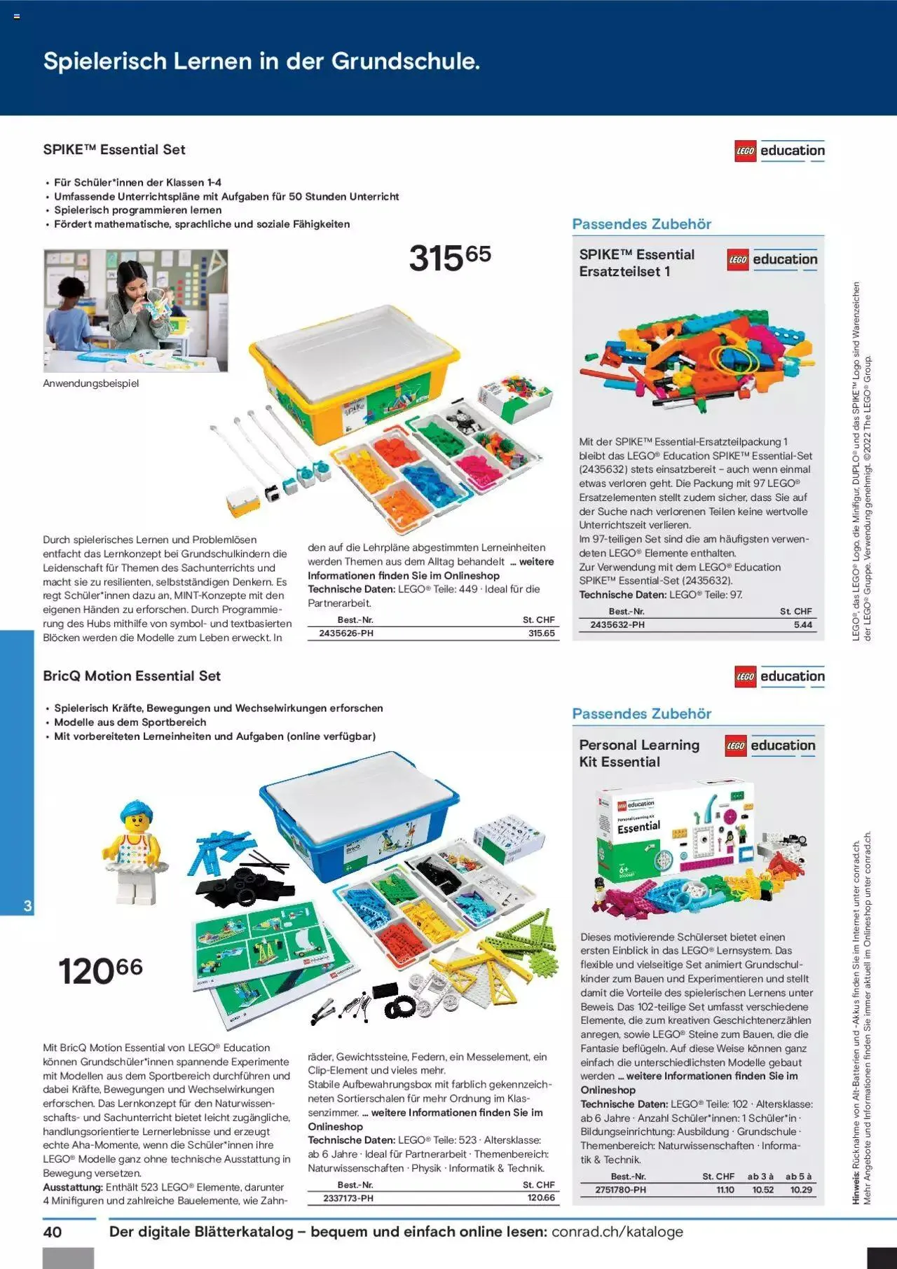 Conrad Aktionen Education von 5. September bis 31. Dezember 2024 - Prospekt seite  42