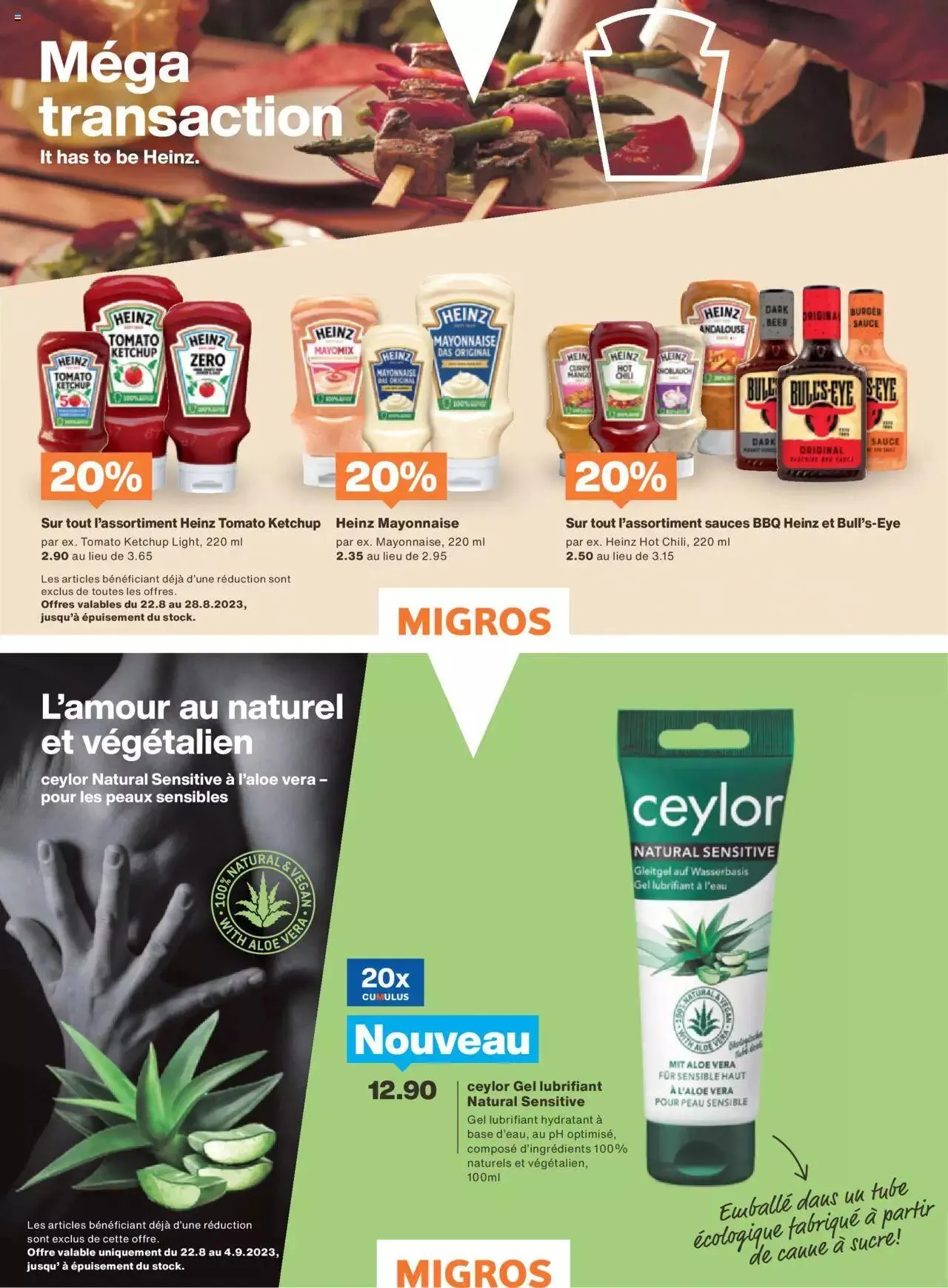Migros - Magazin FR von 21. August bis 31. Dezember 2023 - Prospekt seite  19