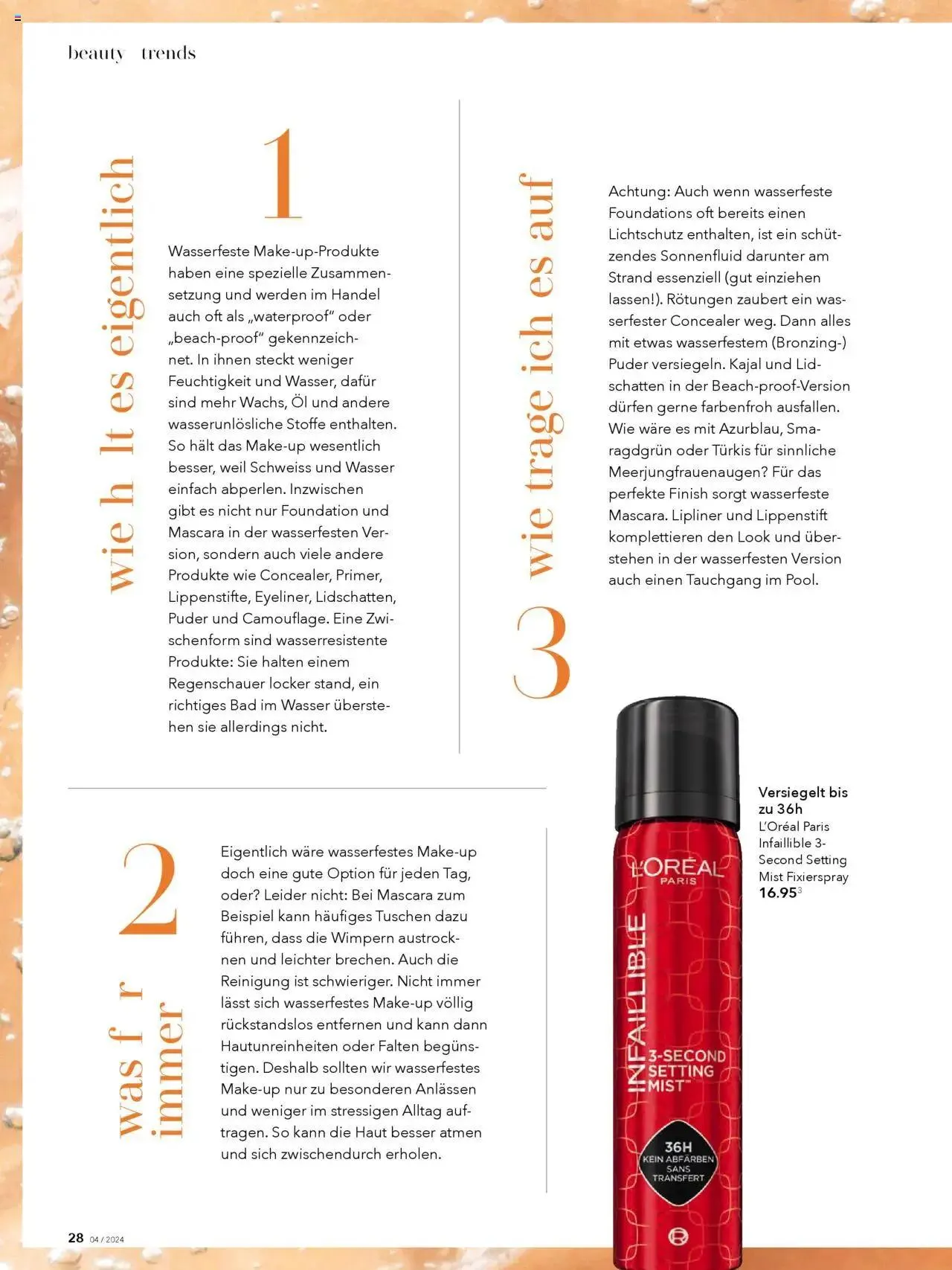 Coop Aktionen Beauty & Life von 27. August bis 31. Dezember 2024 - Prospekt seite  28