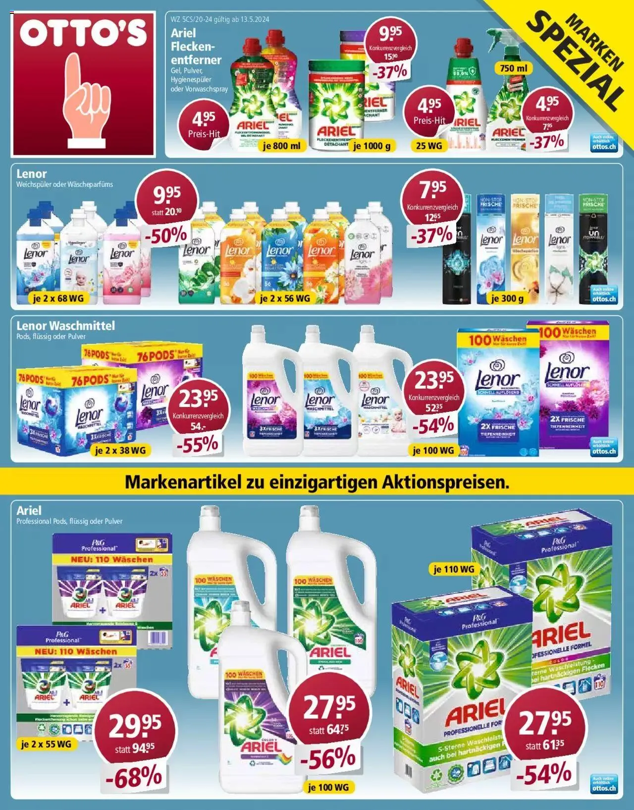 Otto's Aktionen Marken Spezial von 13. Mai bis 31. Dezember 2024 - Prospekt seite  1