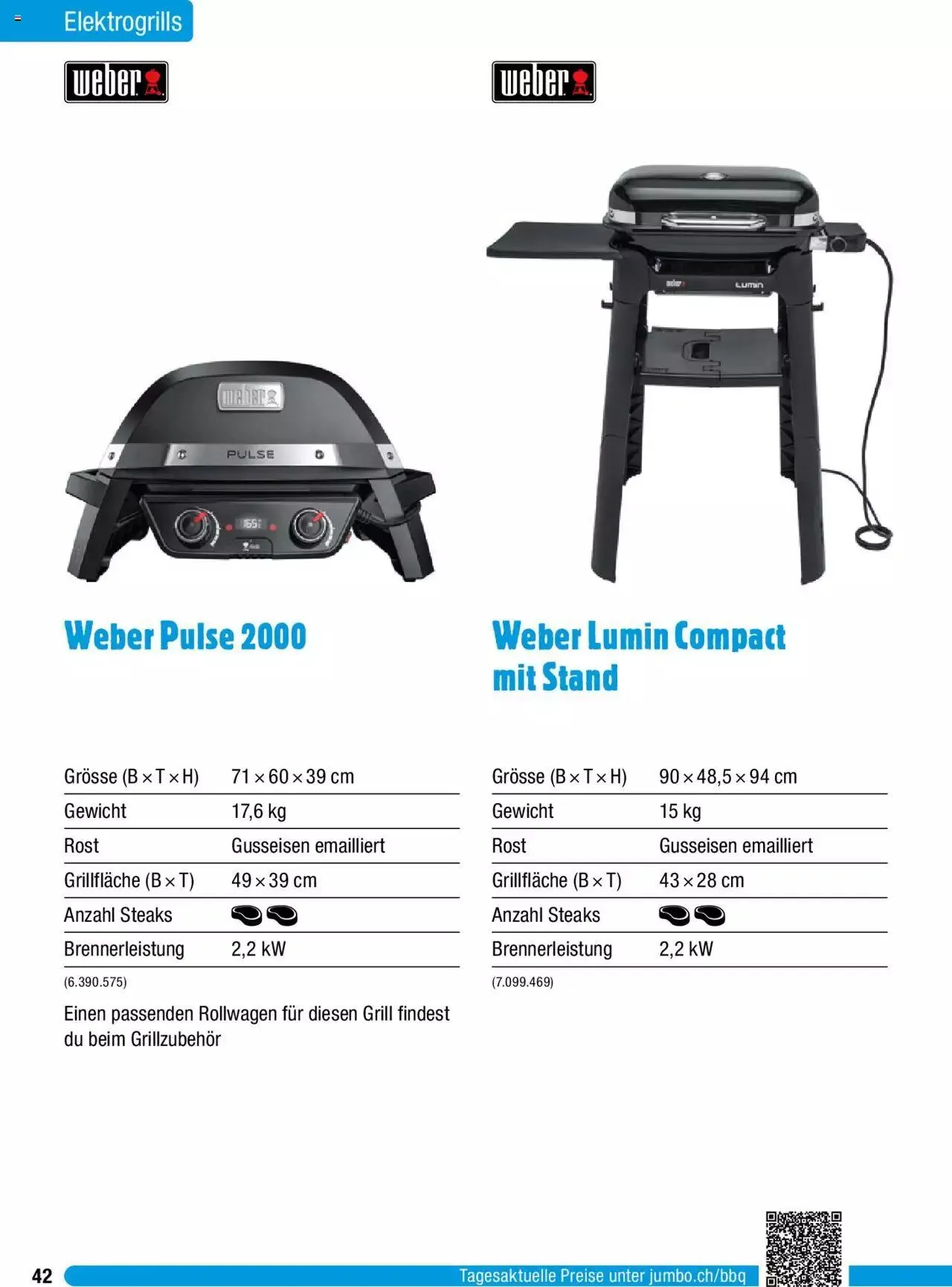 Jumbo Grosse Grillbroschure 2023 von 27. Februar bis 31. Dezember 2023 - Prospekt seite 42