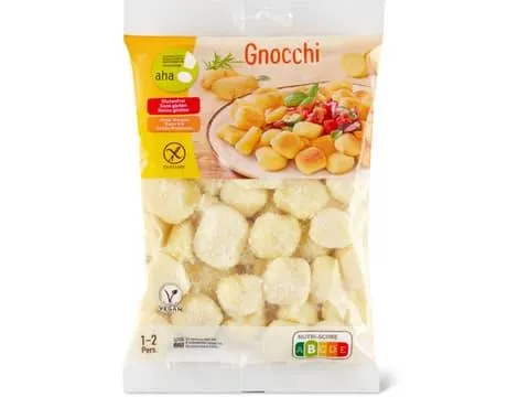 Aha! · Kartoffelgnocchi · glutenfrei, ohne Weizen