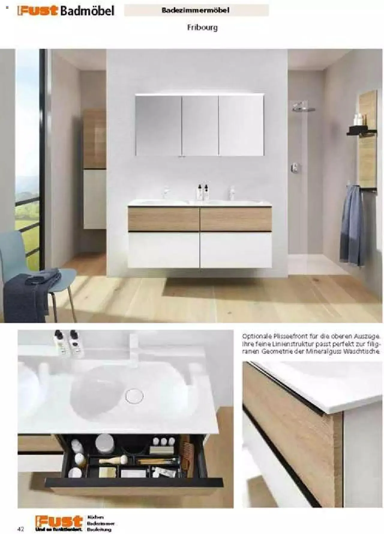 Fust Badezimmermagazin von 17. April bis 31. Dezember 2023 - Prospekt seite  42