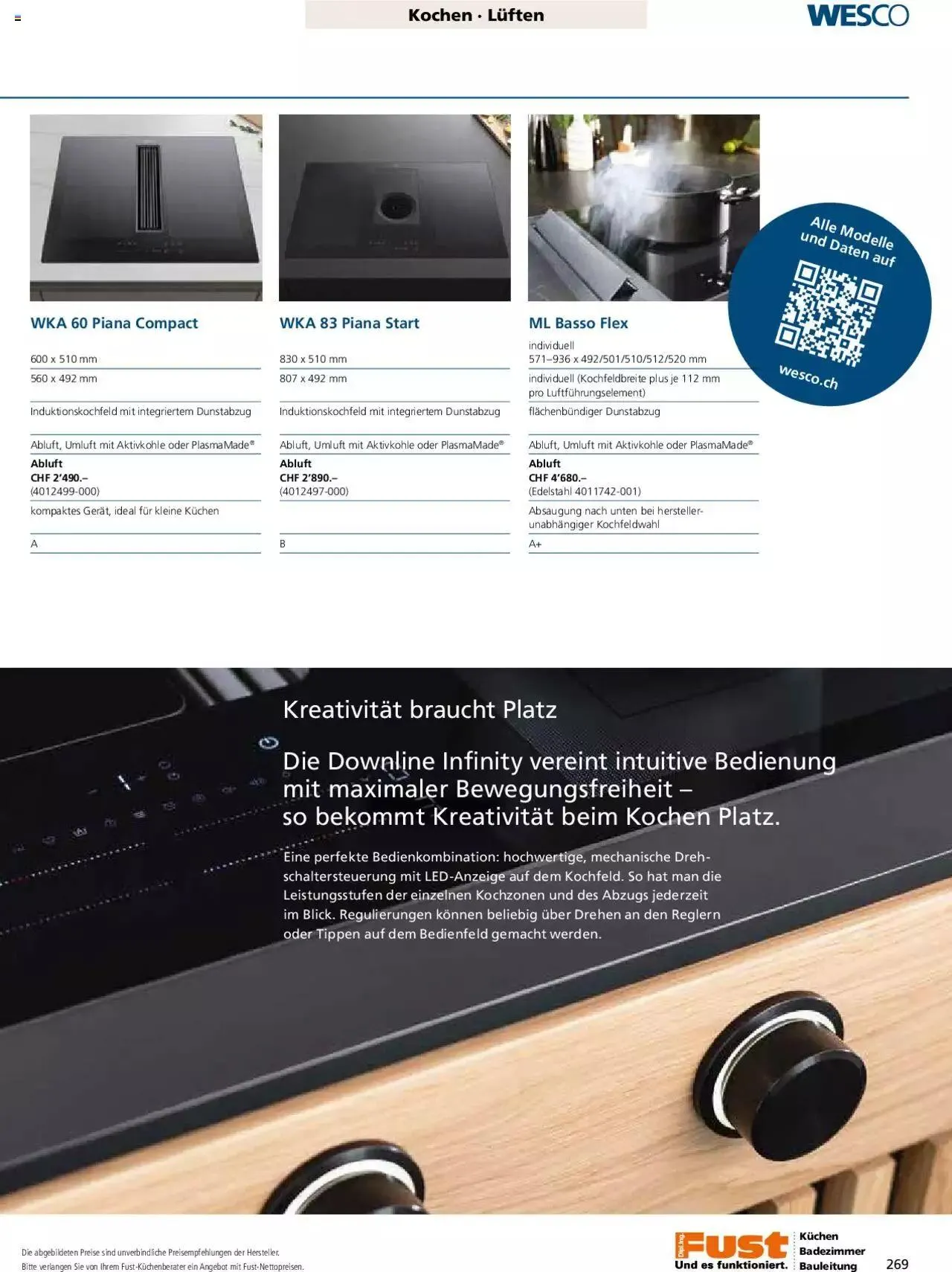 Fust - Küchenmagazin - Riesenauswahl von 22. Februar bis 31. Dezember 2023 - Prospekt seite 269
