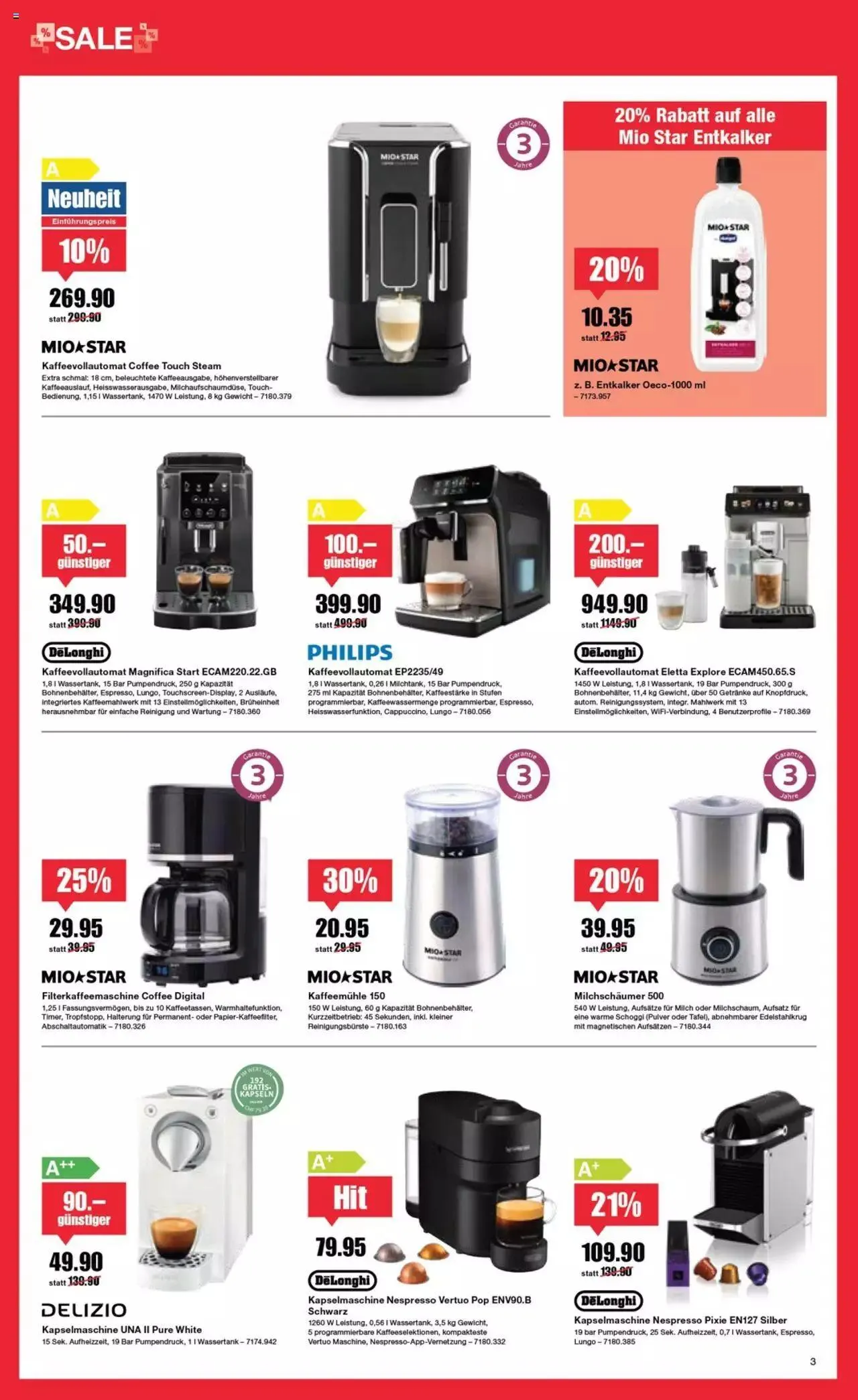 Melectronics Aktionen von 26. Dezember bis 15. Januar 2024 - Prospekt seite  3