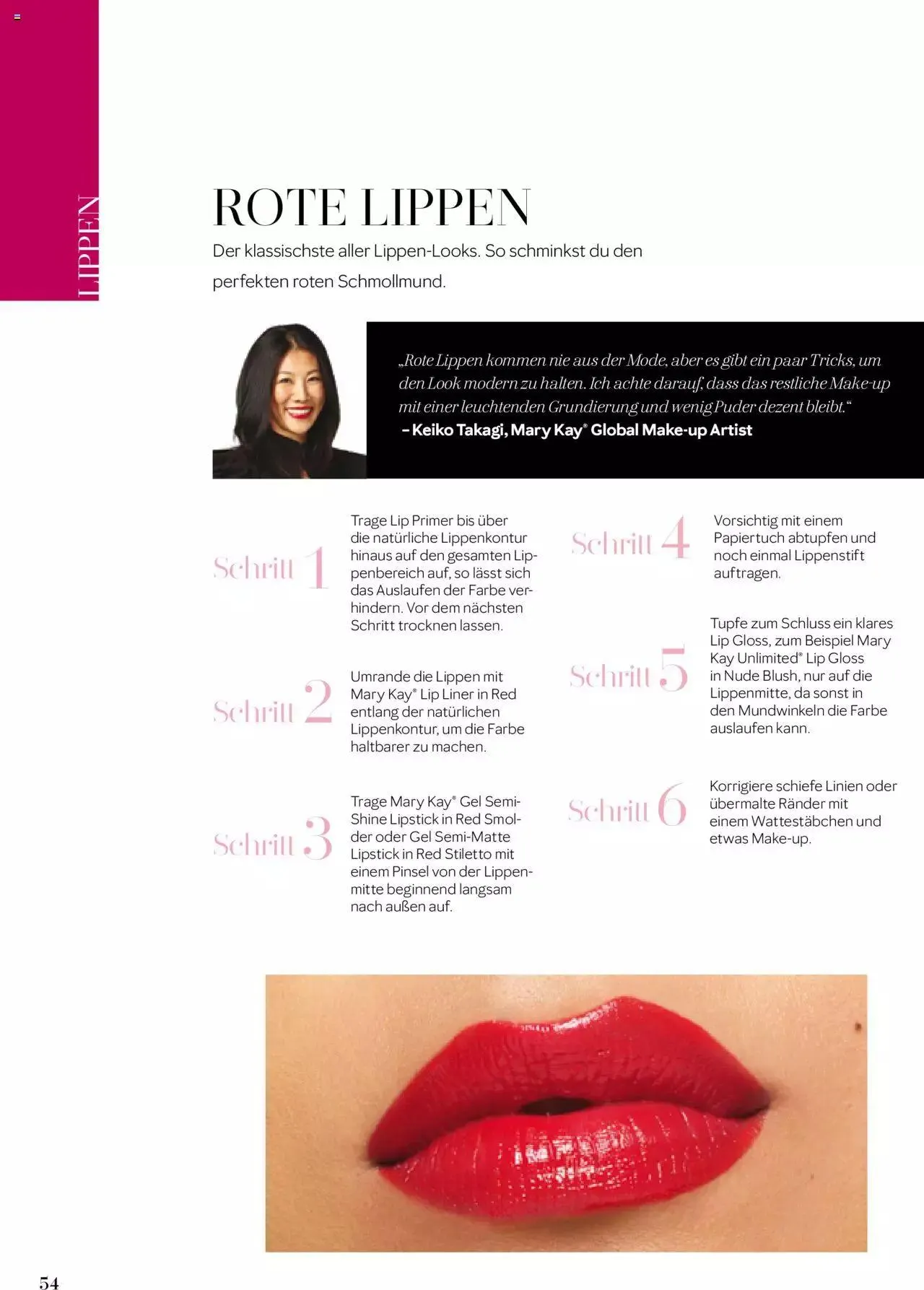 Mary Kay - Make-up Trainer von 16. September bis 31. Dezember 2023 - Prospekt seite  54