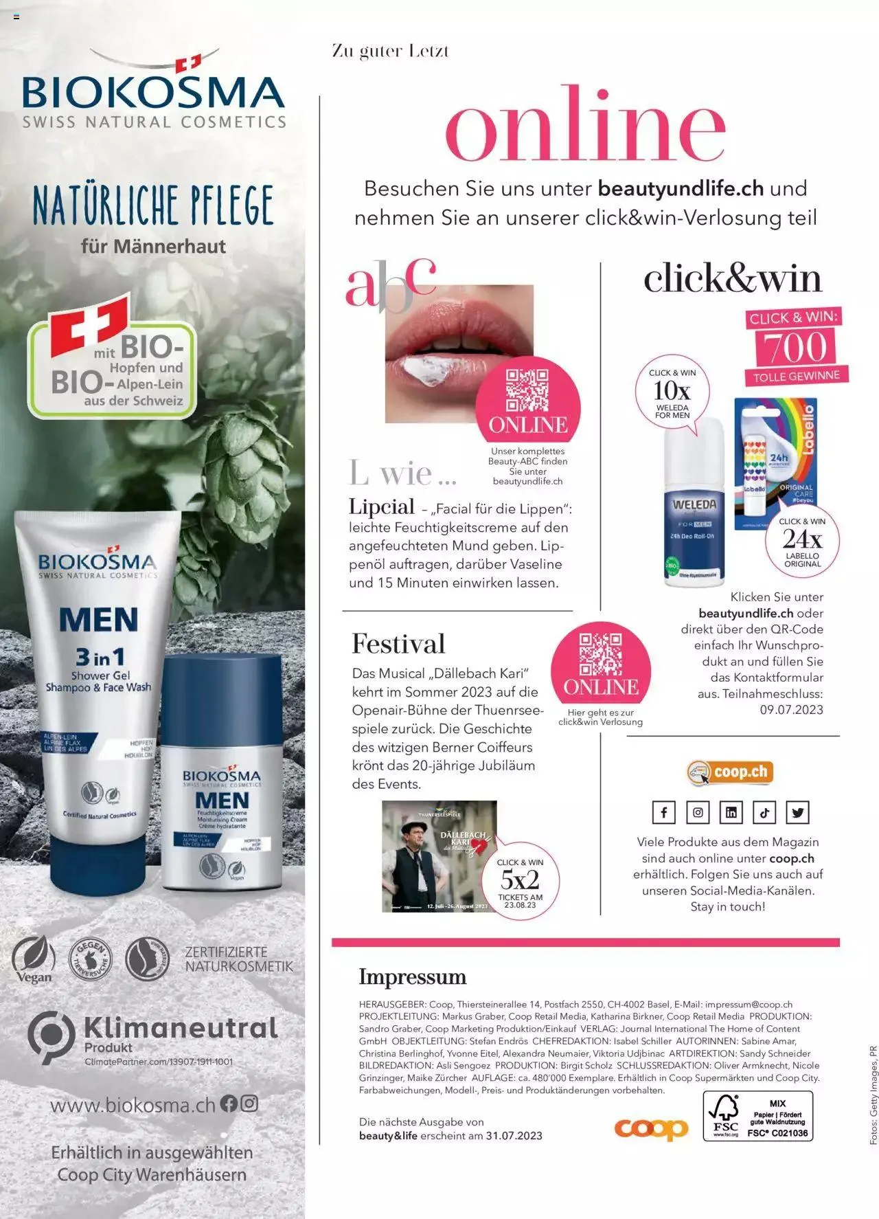 Coop City Aktionen von 13. Juni bis 31. Dezember 2023 - Prospekt seite  78