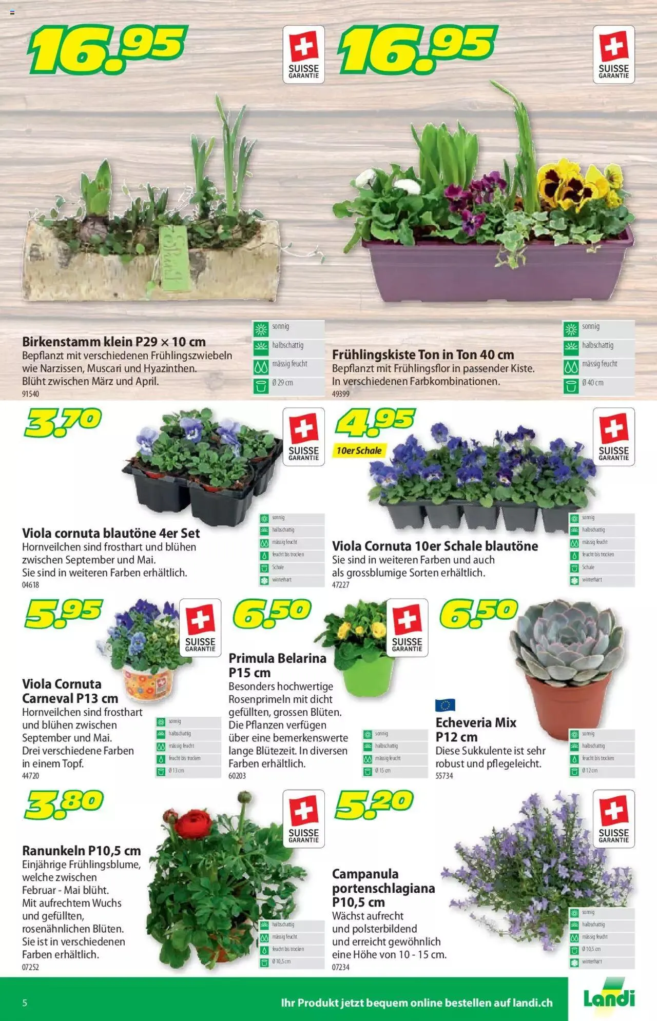 Landi Aktionen von 6. März bis 31. Dezember 2023 - Prospekt seite  5