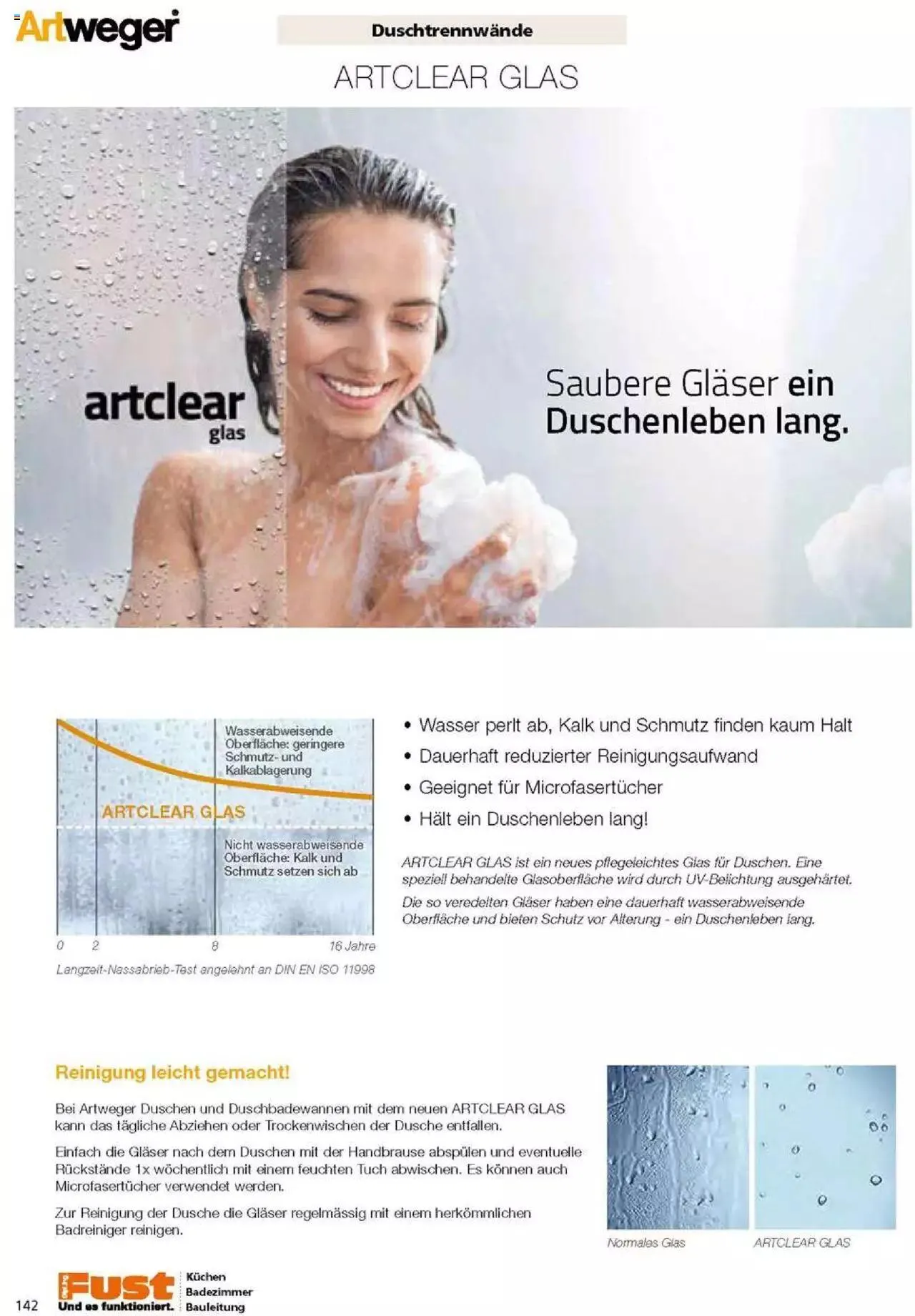 Fust Badezimmermagazin von 17. April bis 31. Dezember 2023 - Prospekt seite  142