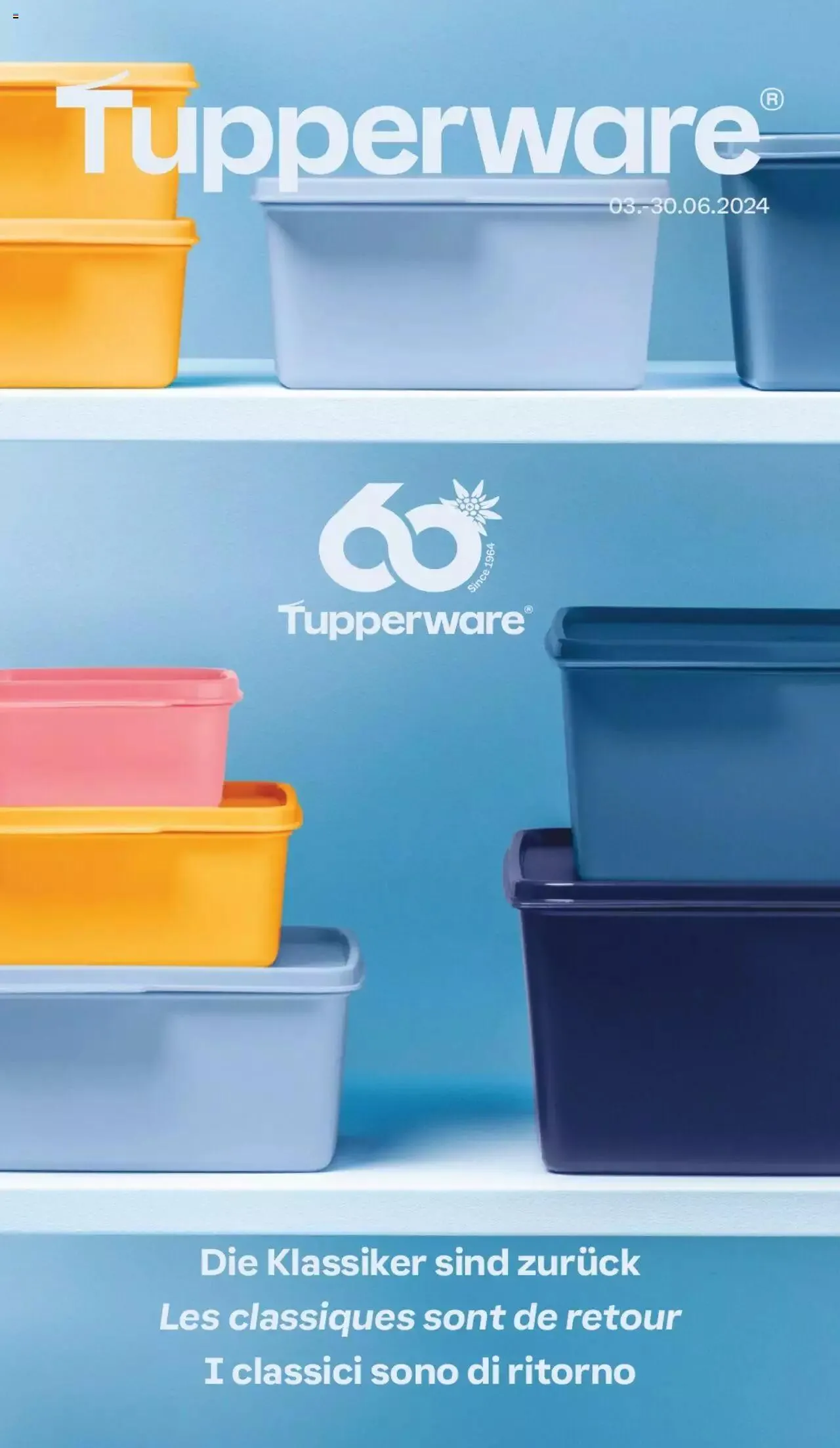 Tupperware Aktionen von 3. Juni bis 30. Juni 2024 - Prospekt seite  1