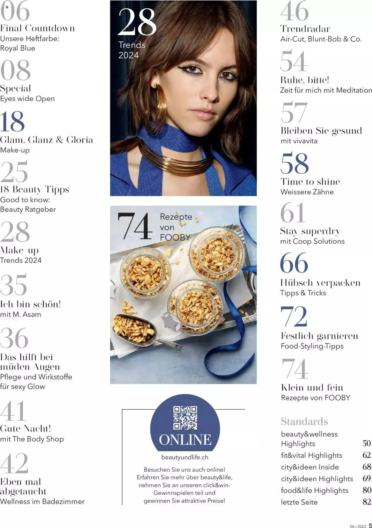 Coop City Aktionen Beauty & Life von 14. November bis 31. Dezember 2023 - Prospekt seite  5
