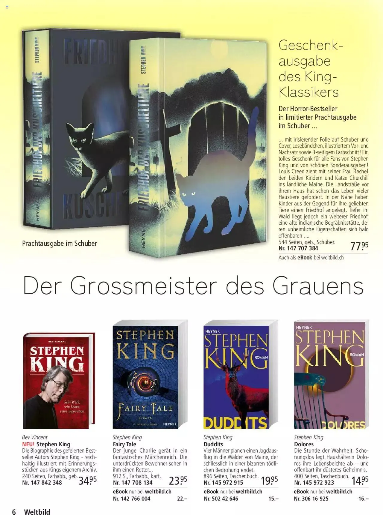 Weltbild Aktionen von 24. Mai bis 31. Dezember 2024 - Prospekt seite  6