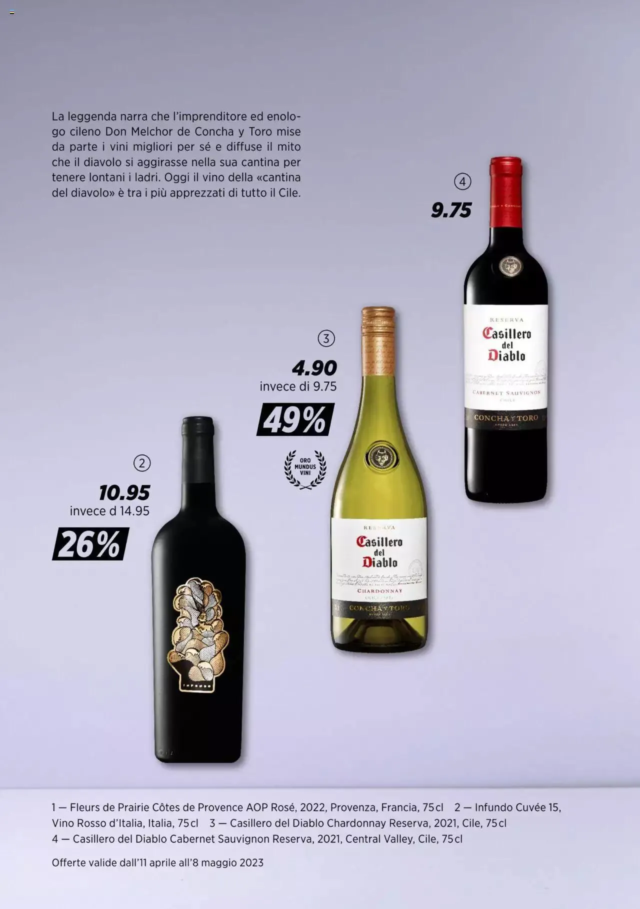 Denner Spiribooklet IT von 11. April bis 31. Dezember 2023 - Prospekt seite  15