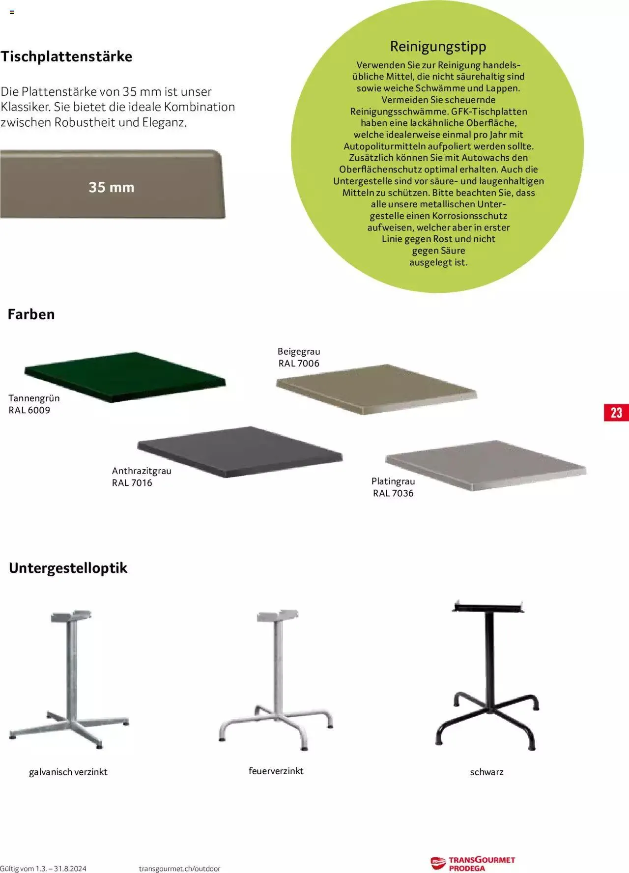 Prodega Outdoor Katalog 2024 von 26. Februar bis 26. Februar 2025 - Prospekt seite  23