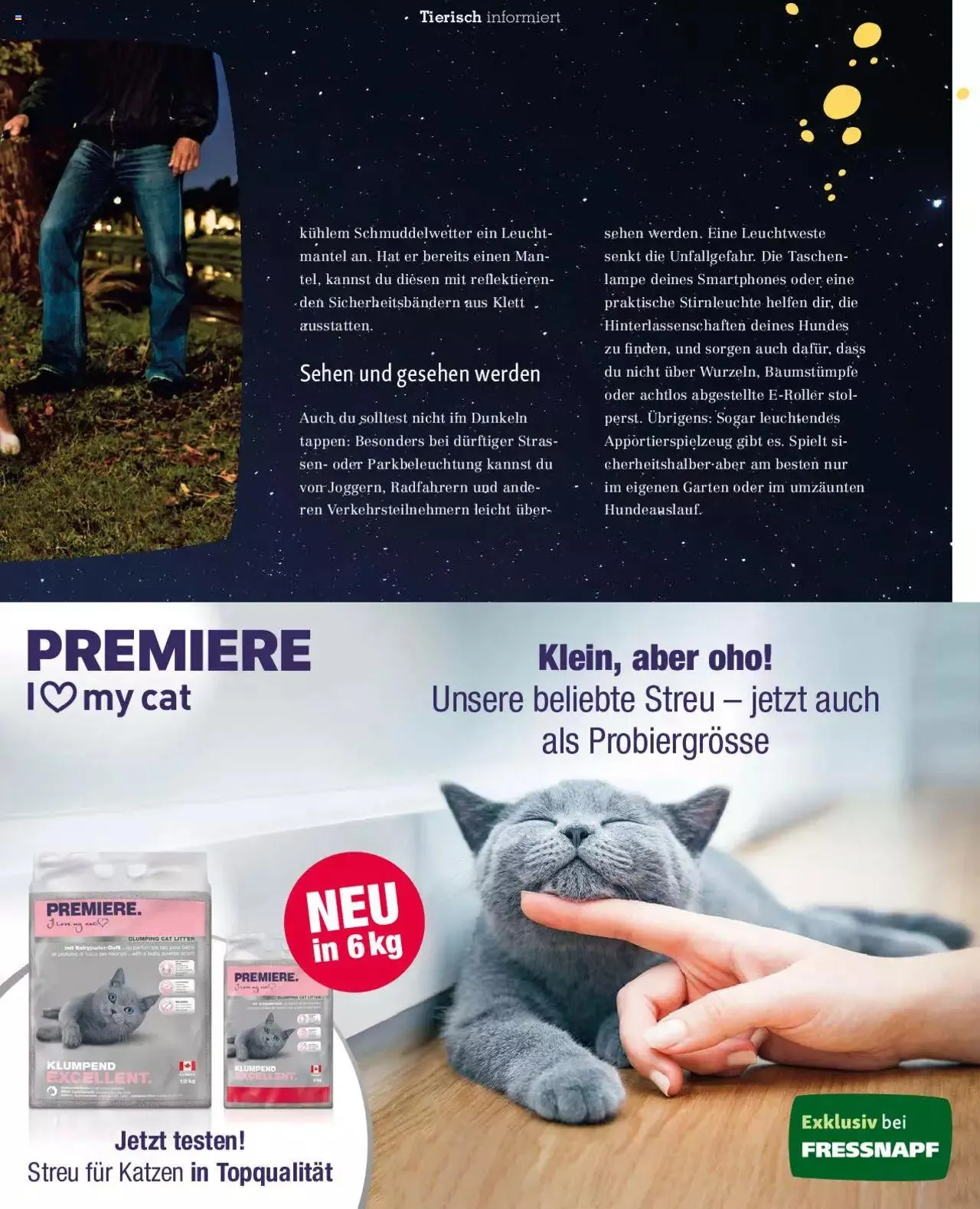 Fressnapf Magazin von 1. September bis 31. Oktober 2023 - Prospekt seite  27