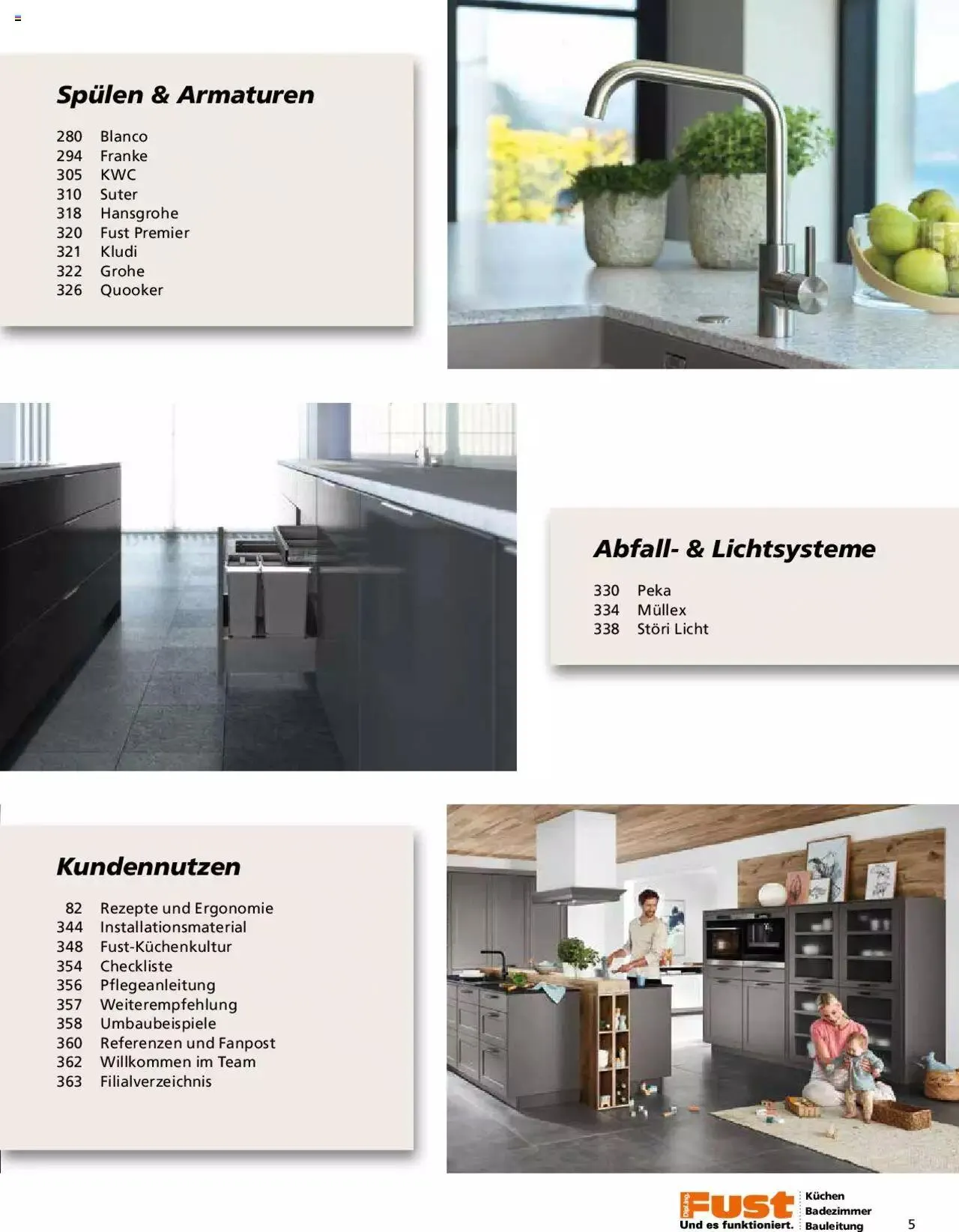 Fust - Küchenmagazin - Riesenauswahl von 22. Februar bis 31. Dezember 2023 - Prospekt seite  5