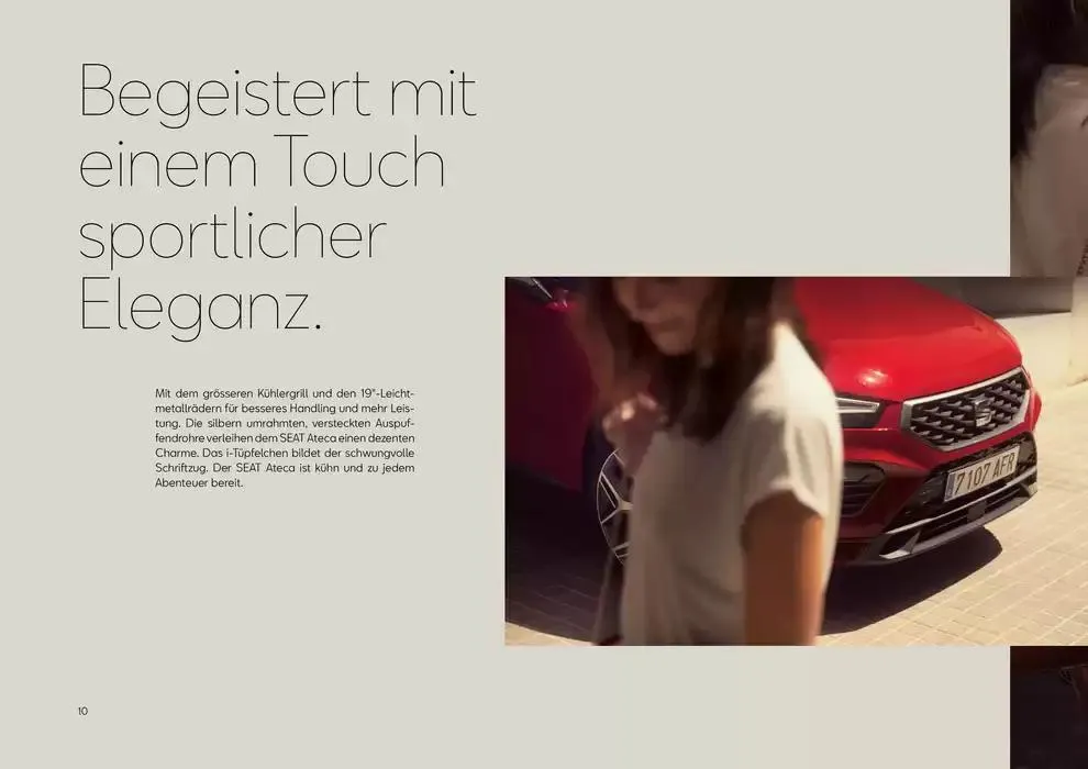 SEAT Ateca von 28. Oktober bis 11. November 2024 - Prospekt seite  10