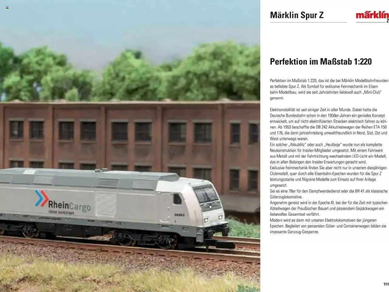Conrad Märklin Neuheiten 2023 von 13. März bis 31. Dezember 2023 - Prospekt seite  113