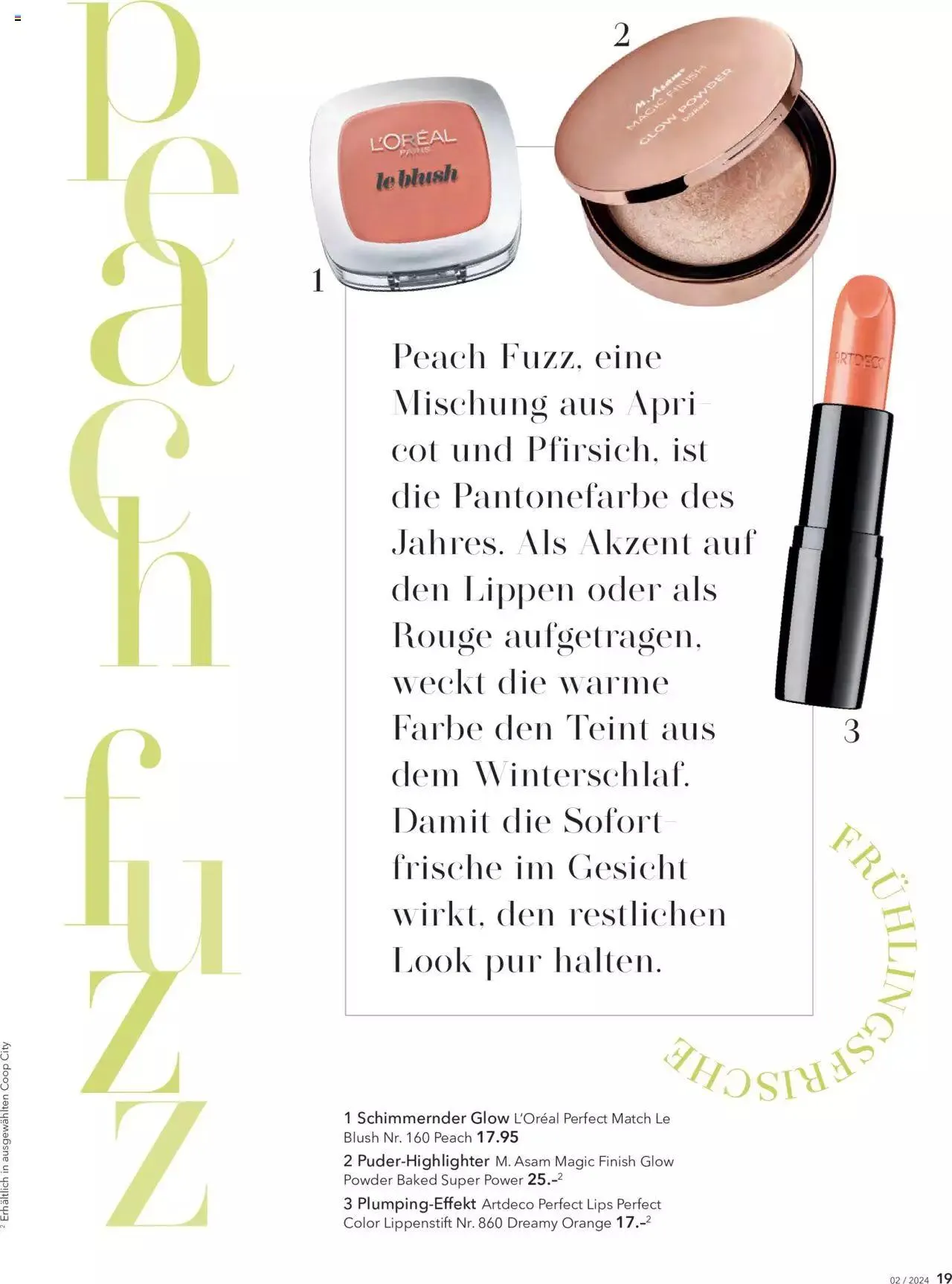 Coop City Aktionen von 29. April bis 31. Dezember 2024 - Prospekt seite  19