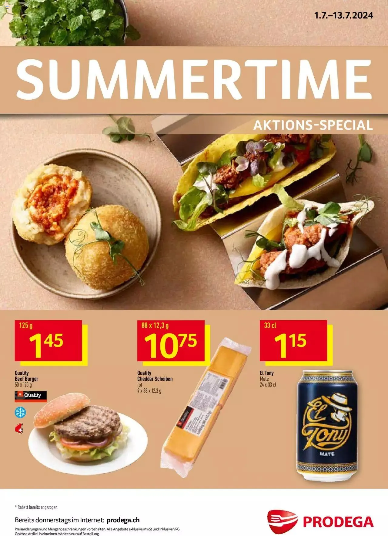 Prodega Aktionen Summertime - 0