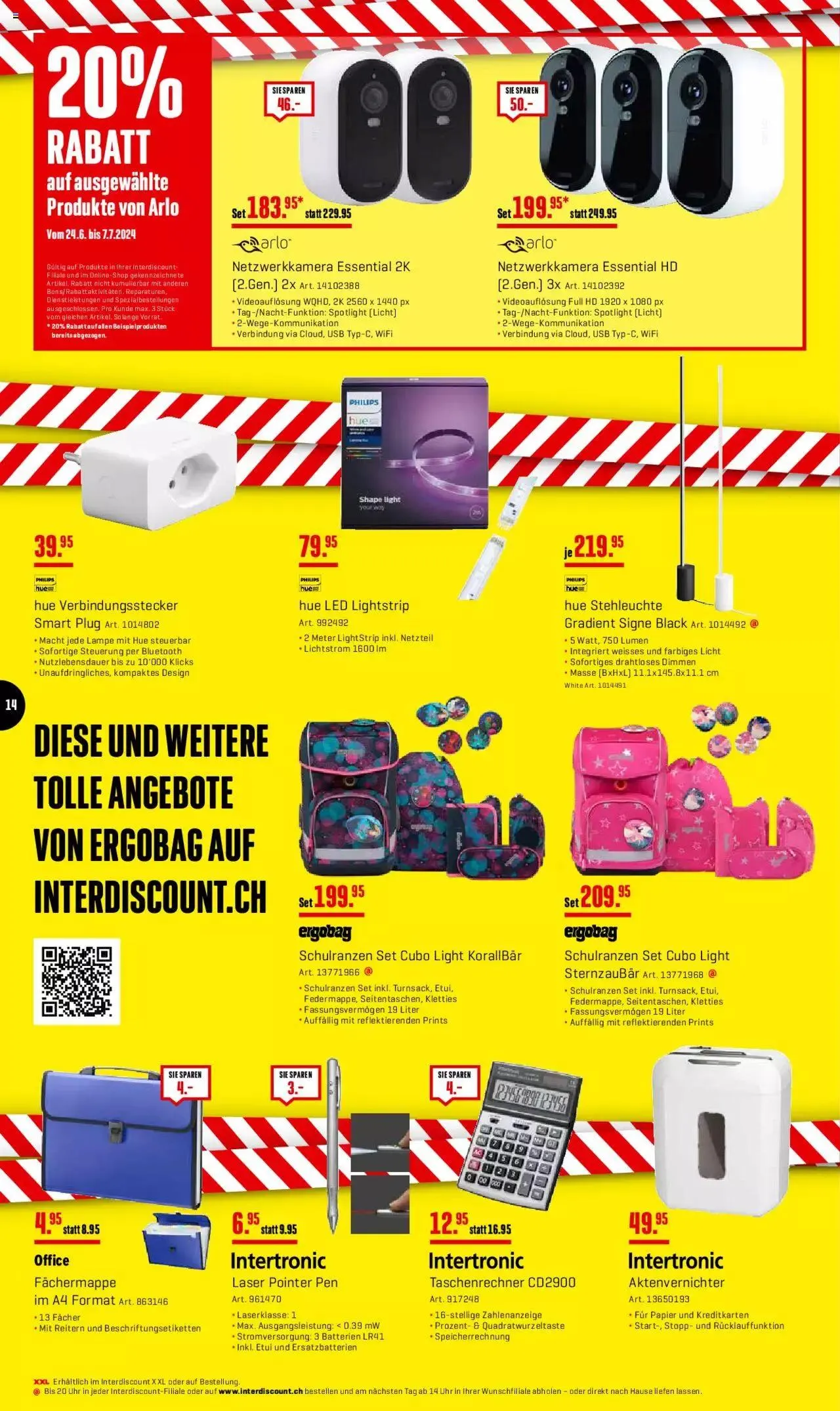Interdiscount Aktionen von 24. Juni bis 7. Juli 2024 - Prospekt seite  14