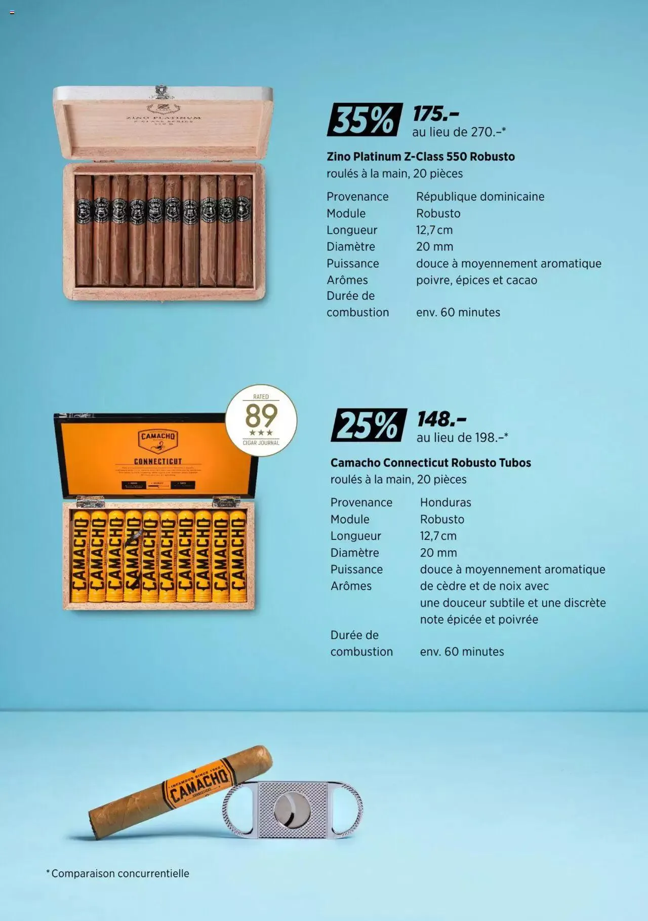 Denner Aktionen drinks and cigars FR von 6. Juni bis 31. Dezember 2023 - Prospekt seite  10