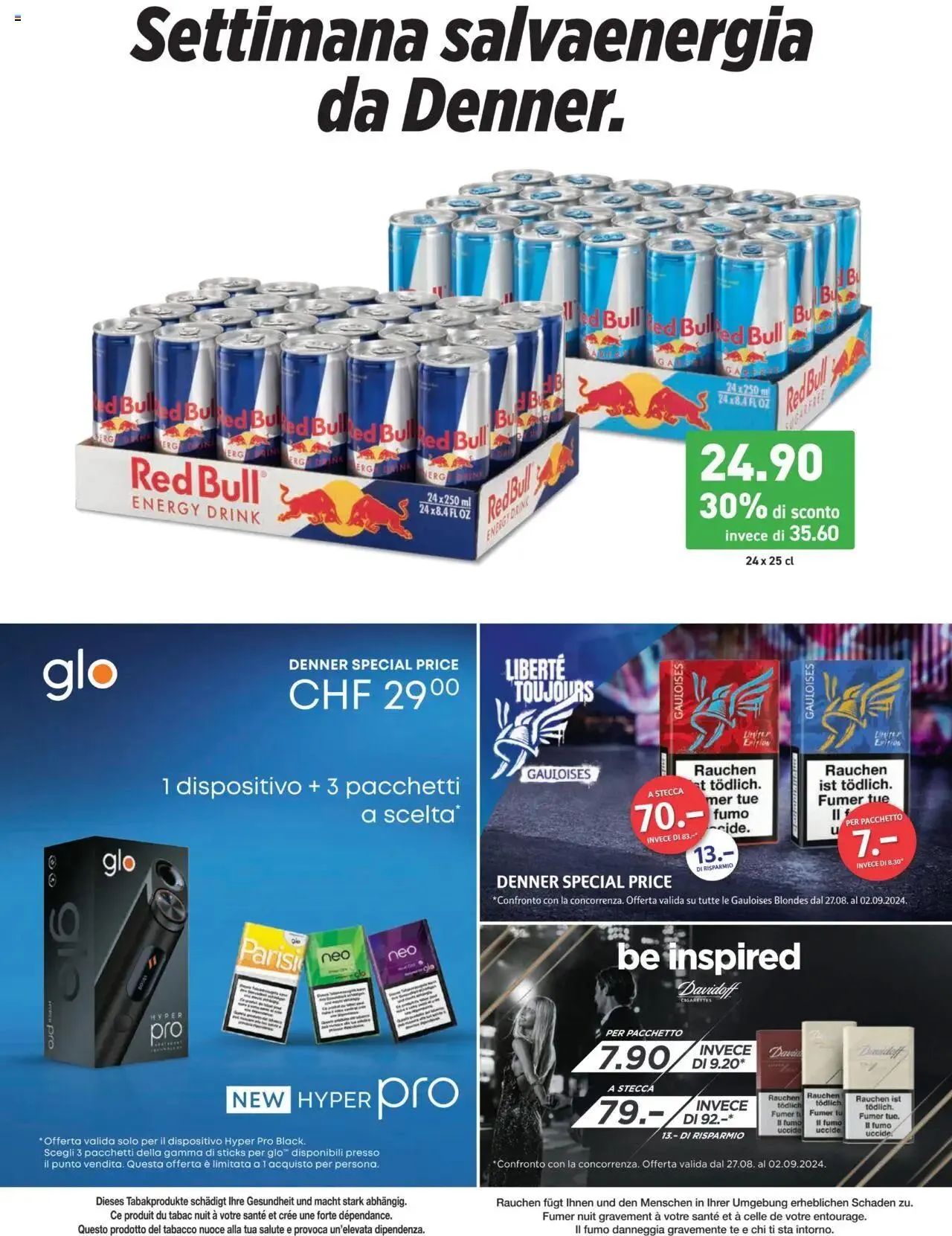 Denner Aktionen IT von 27. August bis 2. September 2024 - Prospekt seite  22
