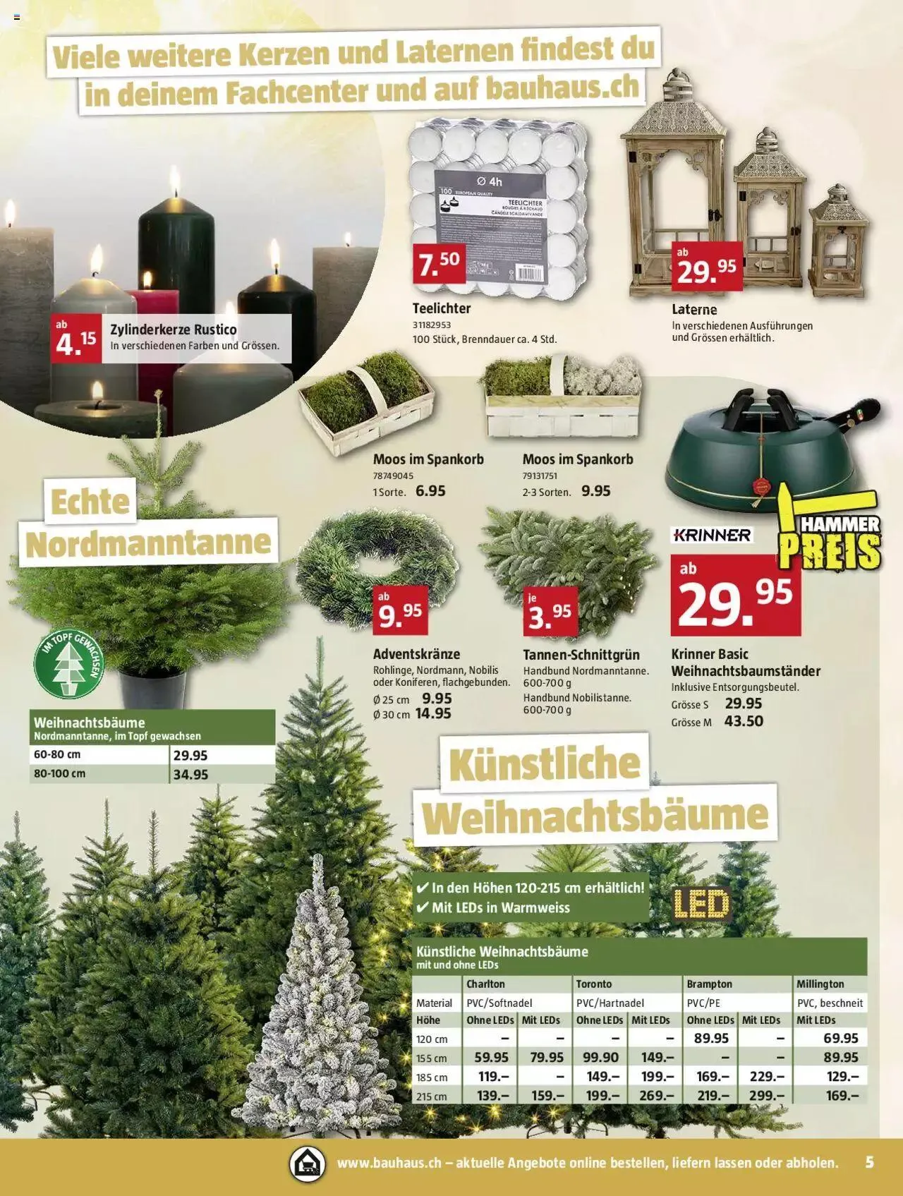 Bauhaus Aktionen von 30. Oktober bis 26. November 2023 - Prospekt seite 5