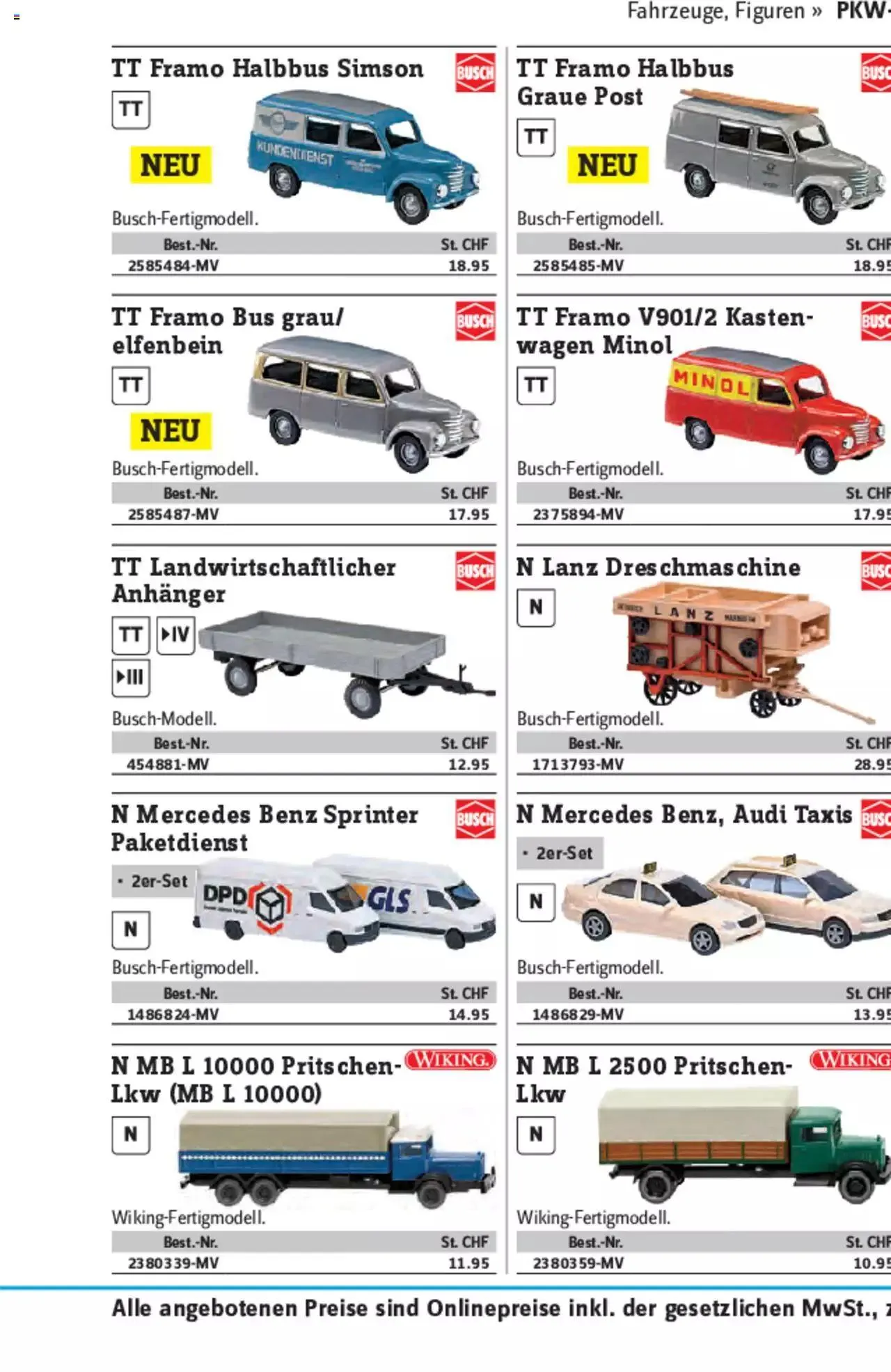 Conrad - Modellbahn Katalog 2022/23 von 5. September bis 31. Dezember 2023 - Prospekt seite  321