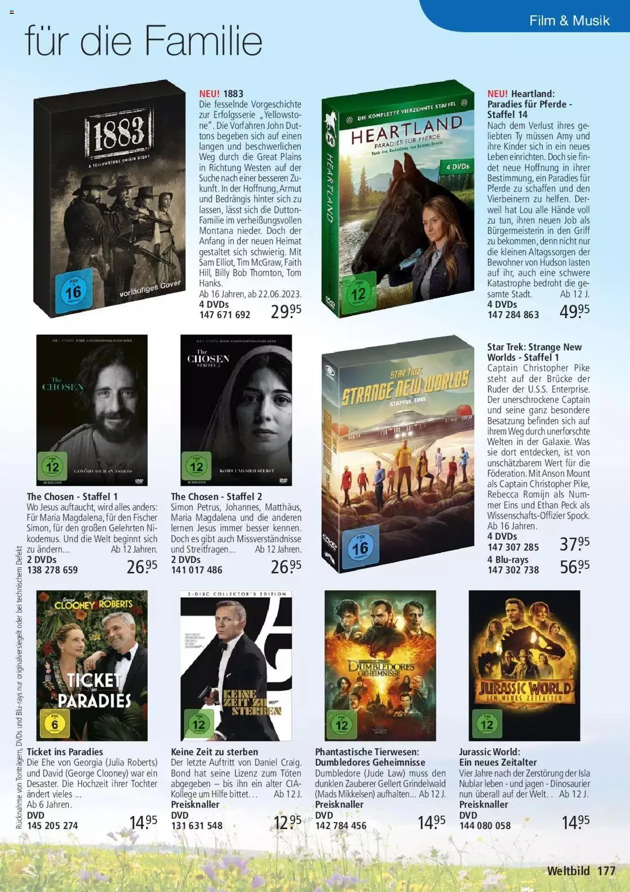 Weltbild Aktionen von 1. Juli bis 31. Juli 2023 - Prospekt seite 177