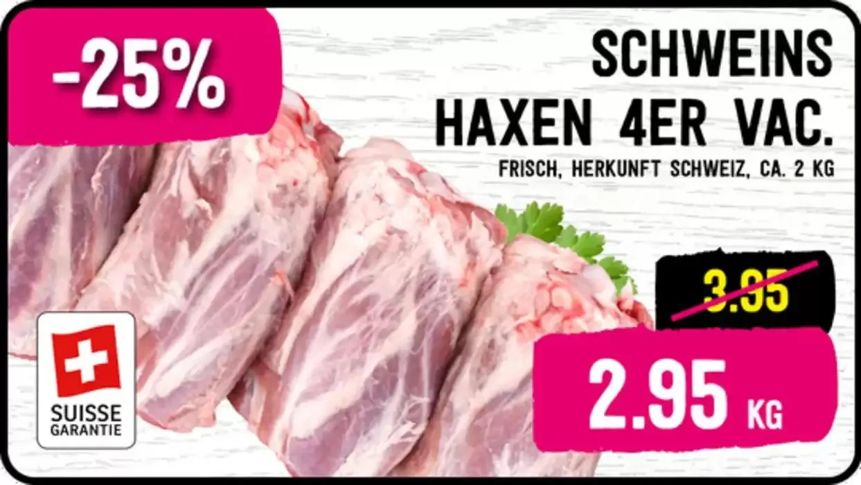 Fleisch Discount reklamblad von 8. Januar bis 15. Januar 2025 - Prospekt seite  1