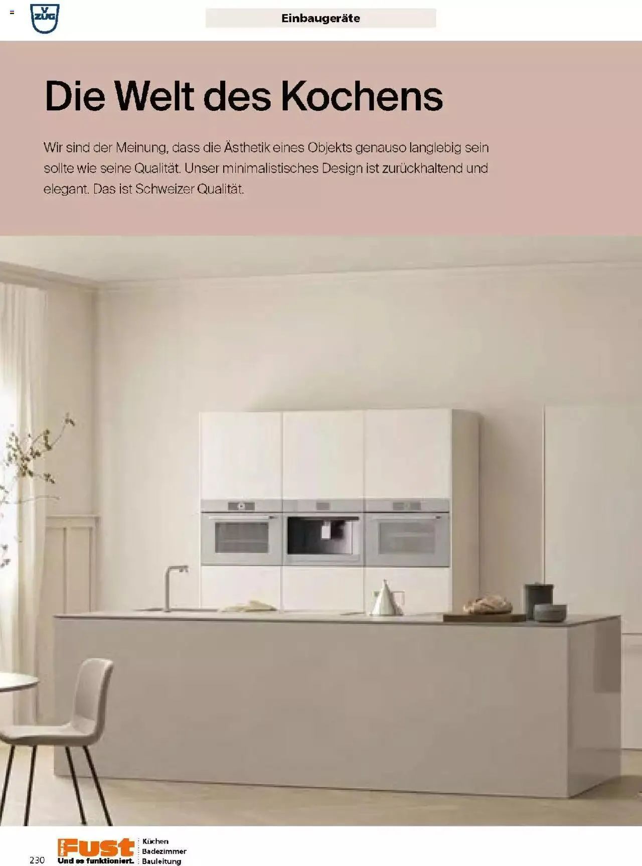 Fust Küchen- und Badezimmerprospekt von 4. März bis 31. Dezember 2024 - Prospekt seite 230